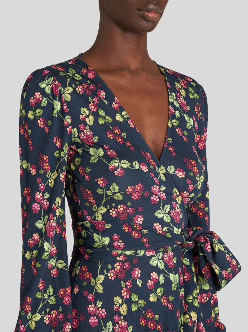 Etro JERSEY WRAP DRESS outlook