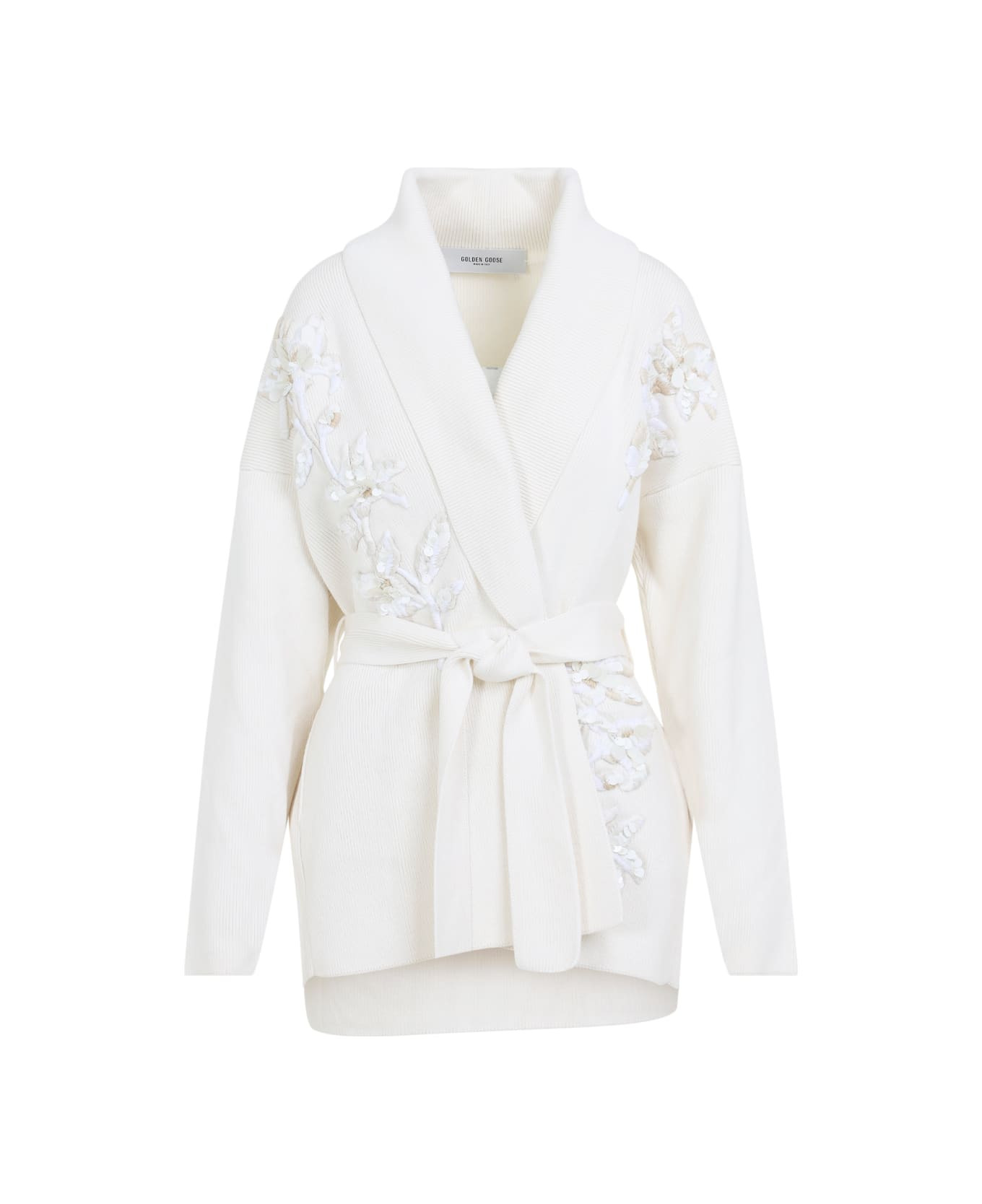 Belted Knit Cardigan - 2