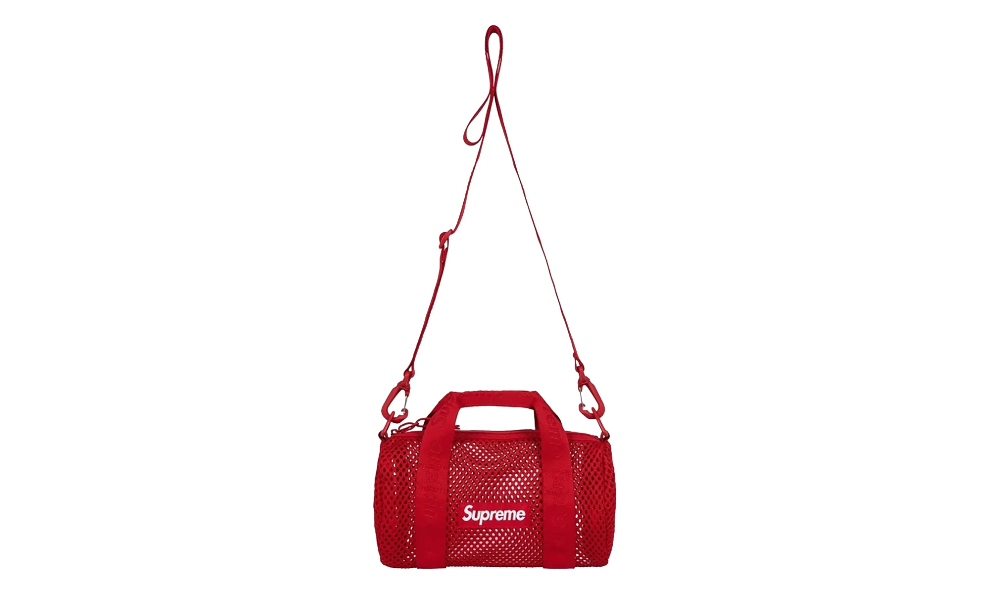 Mesh Mini Duffle Bag "SS25 - Red" SU27655 - 1