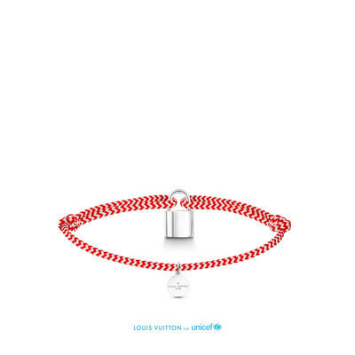 Louis Vuitton Silver Lockit Bracelet By Sophie Turner, Sterling Silver outlook