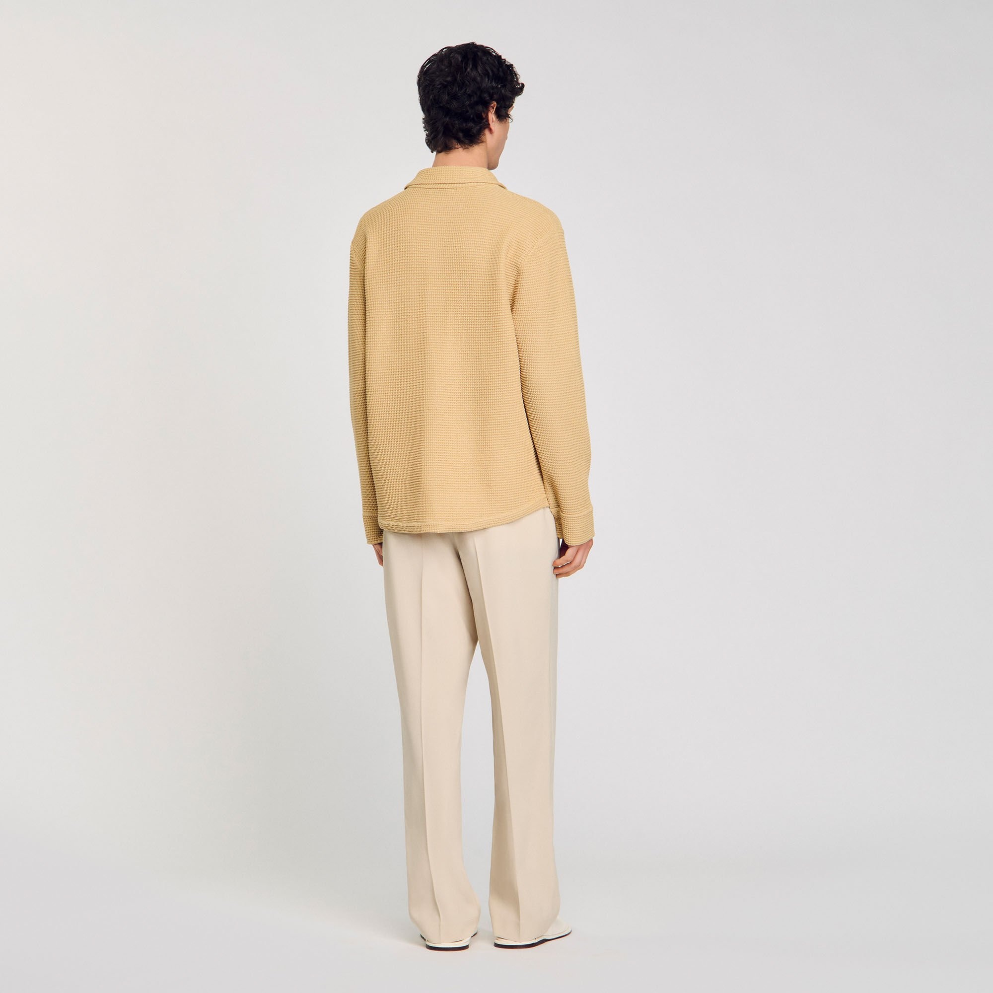 OVERSIZED KNIT SHIRT - 5