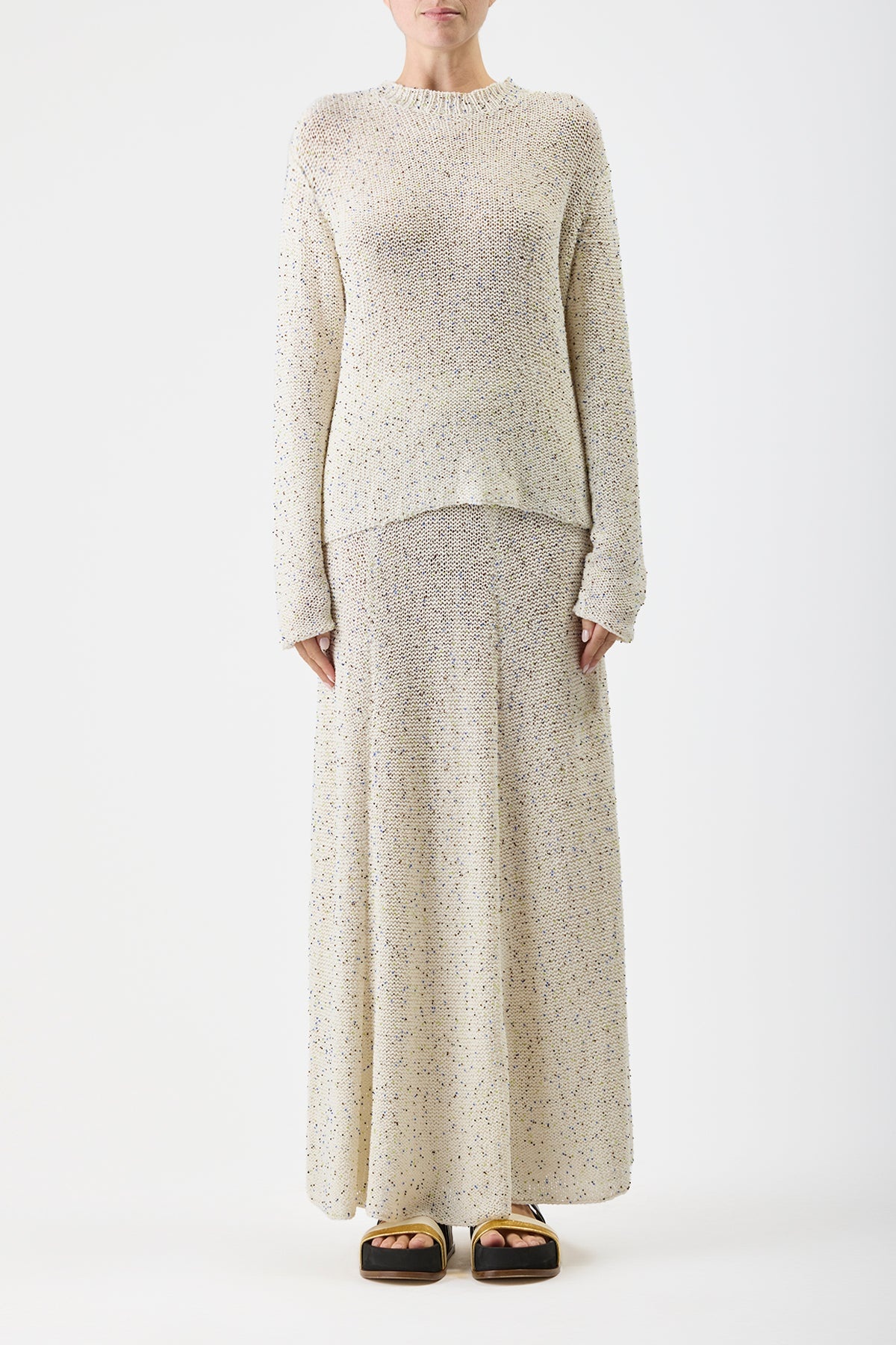 Jan Knit Sweater in Silk - 2