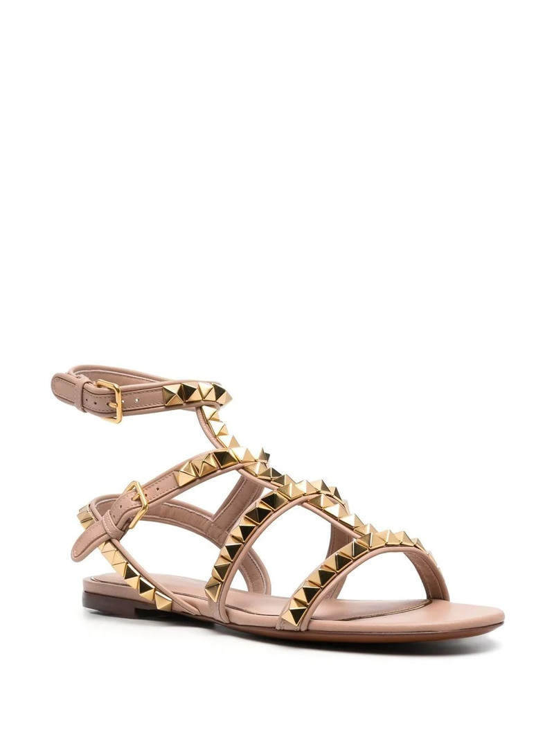 Valentino Rockstud No Limit caged sandals outlook
