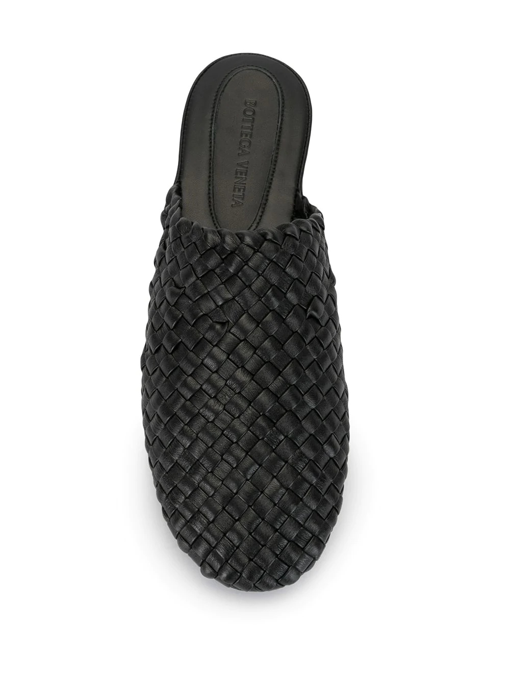 intrecciato weave slippers - 4