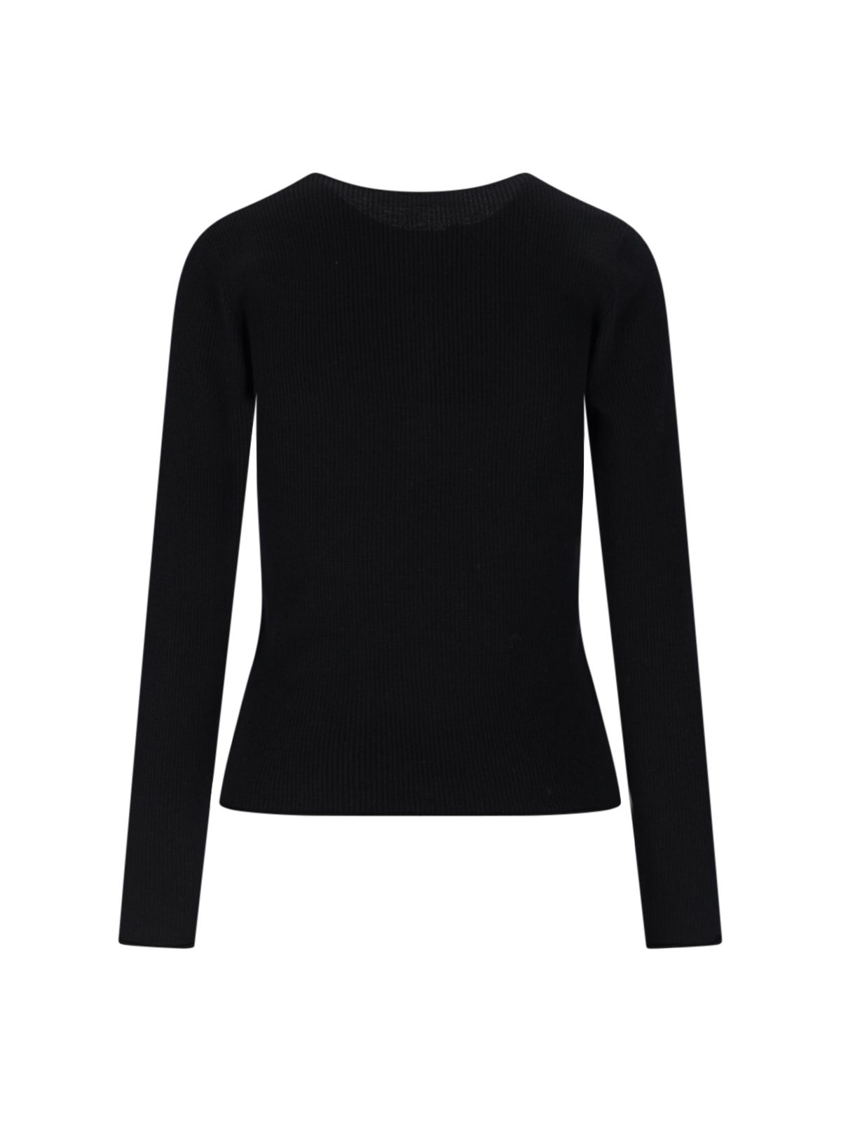'UNISEX' RIBBED CARDIGAN - 2