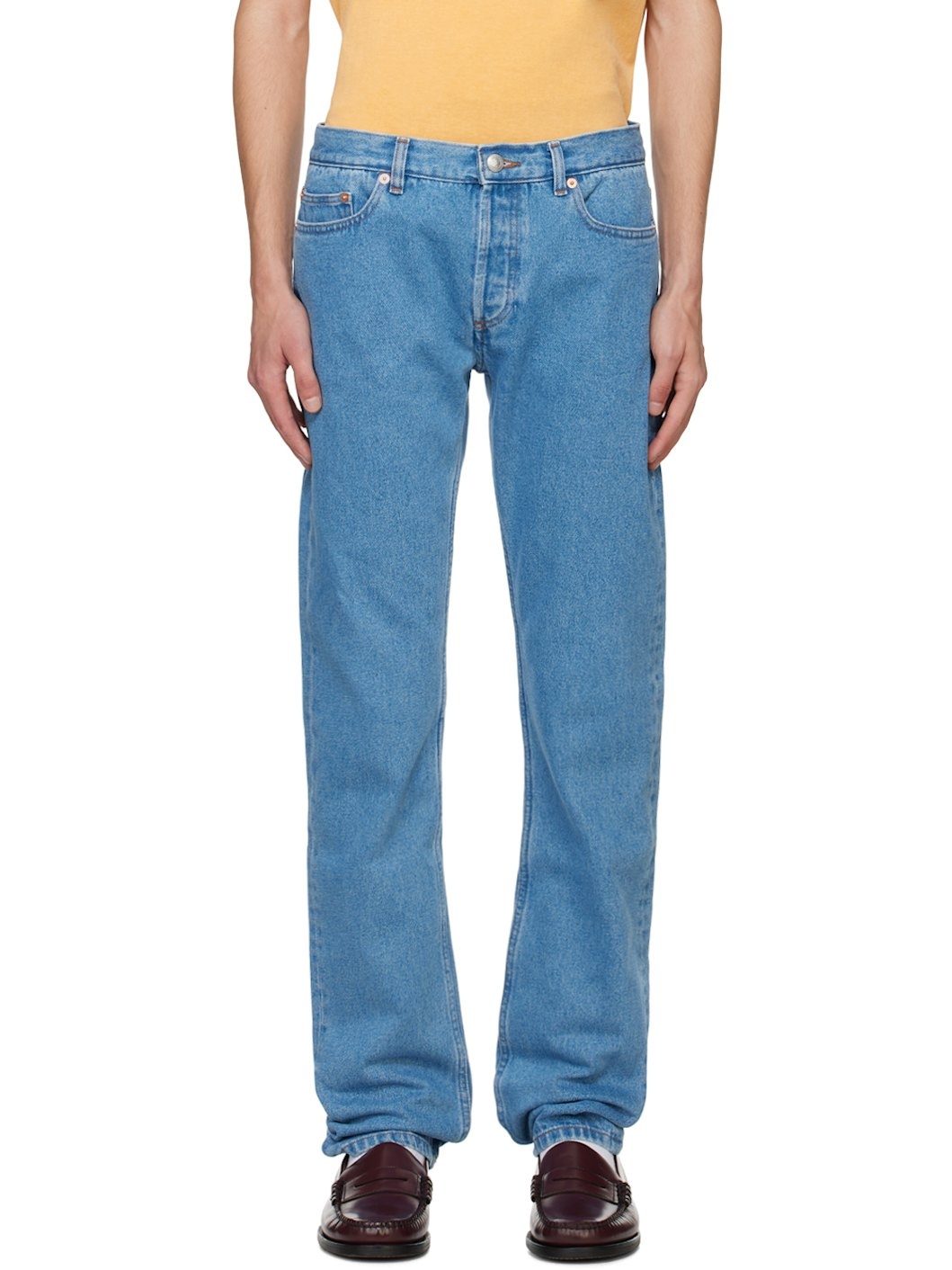 Blue New Standard Jeans - 1