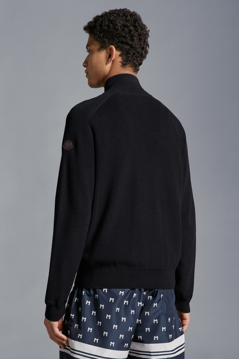 Cotton & Cashmere Zip-Up Cardigan 5