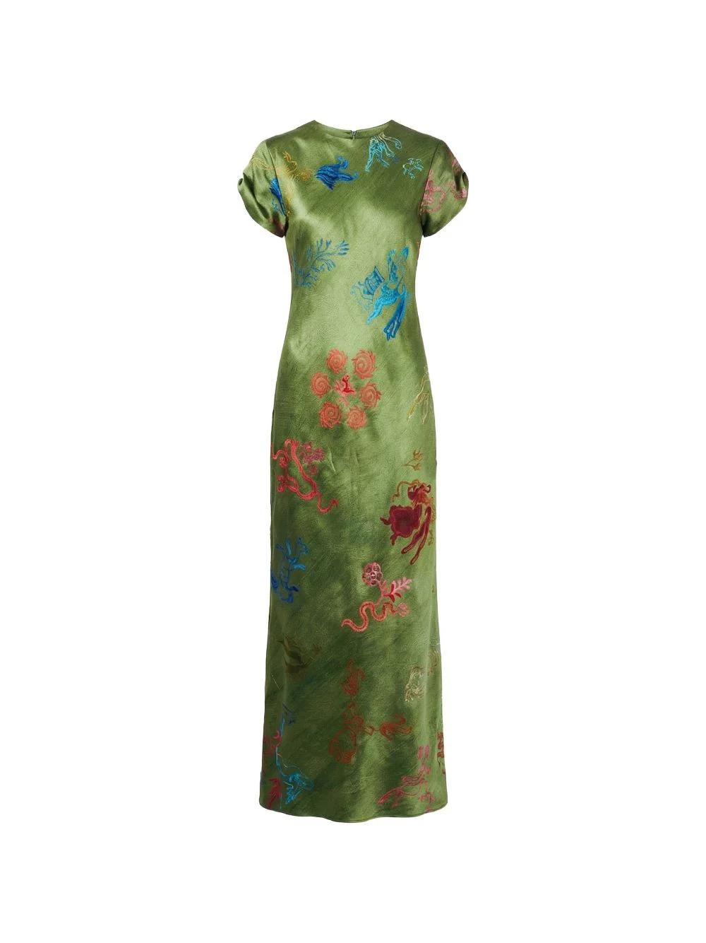 printed maxi dress - 1
