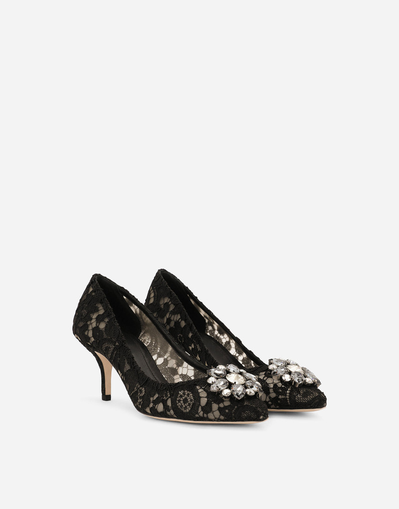 Dolce & Gabbana Pump in Taormina lace with crystals outlook