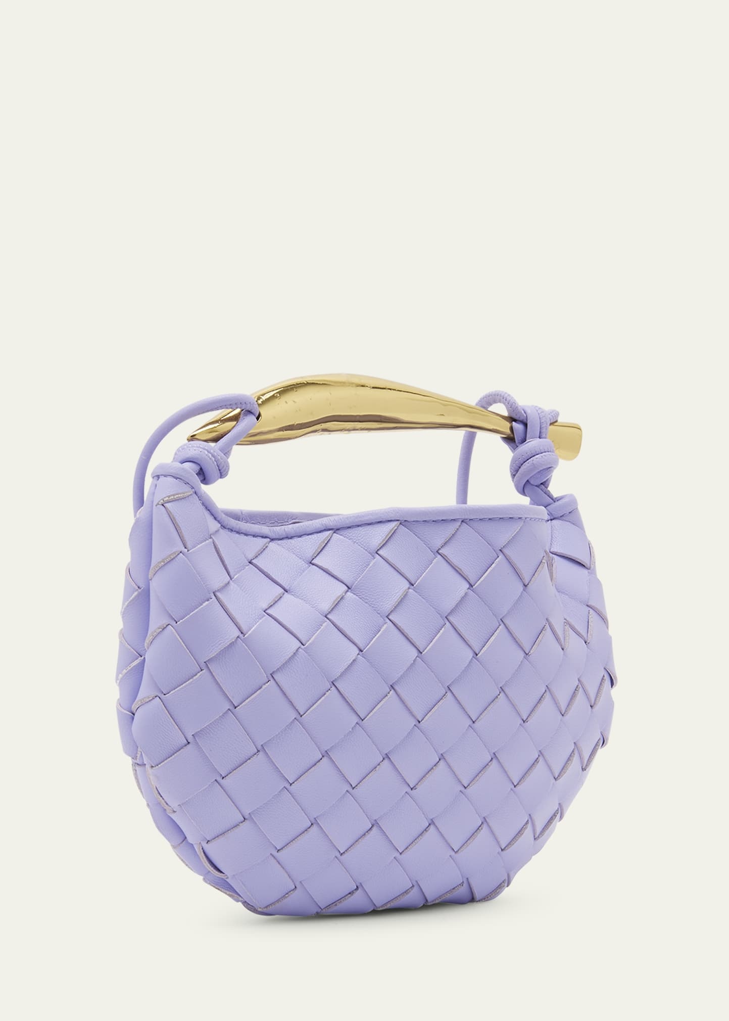Mini Sardine Intrecciato Top-Handle Bag - 3