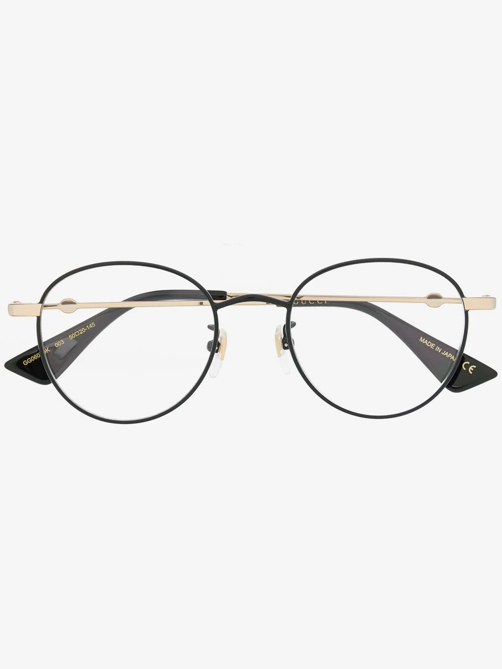 round frame optical glasses - 1