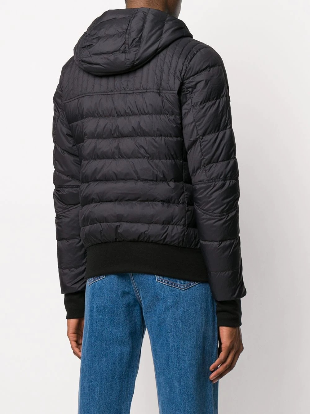 long sleeve fitted puffer jacket - 4