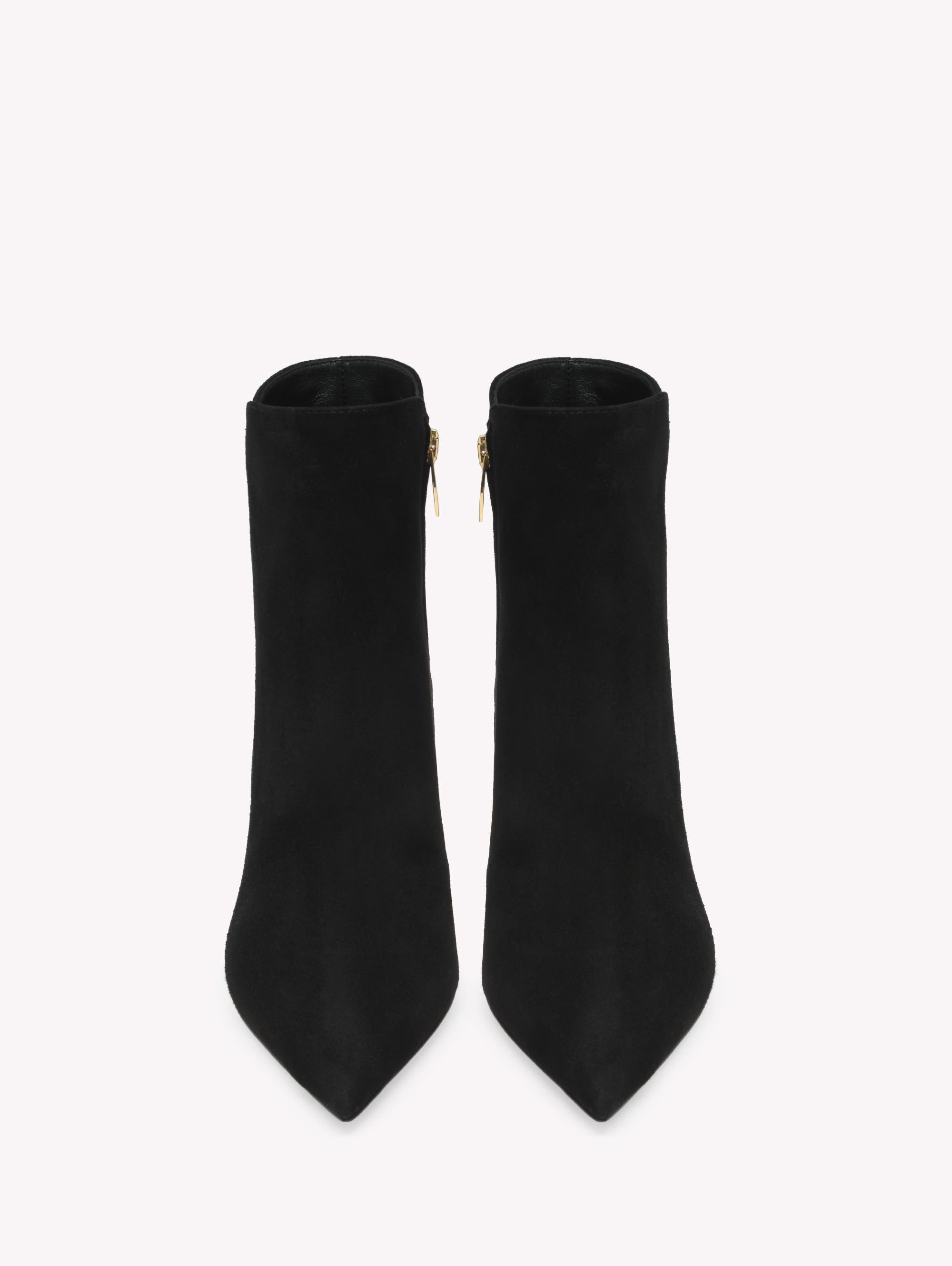 Gianvito Rossi Levy 55 Booties in Black Suede at Nordstrom - 3