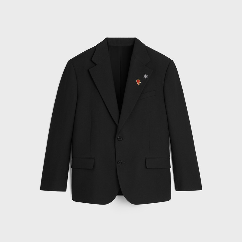 tailored jacket IN wool gabardine 1