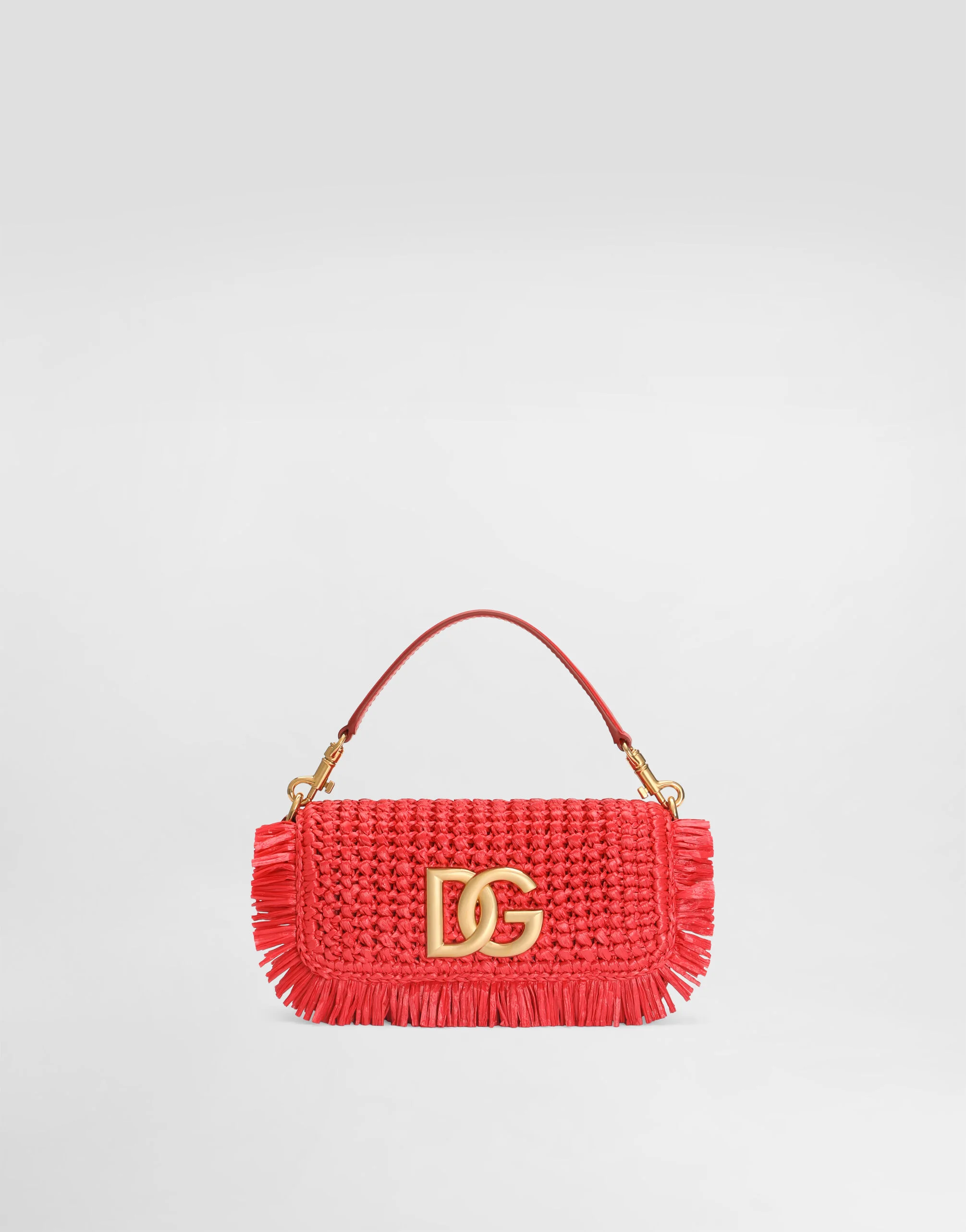 3.5 shoulder bag in raffia - 1