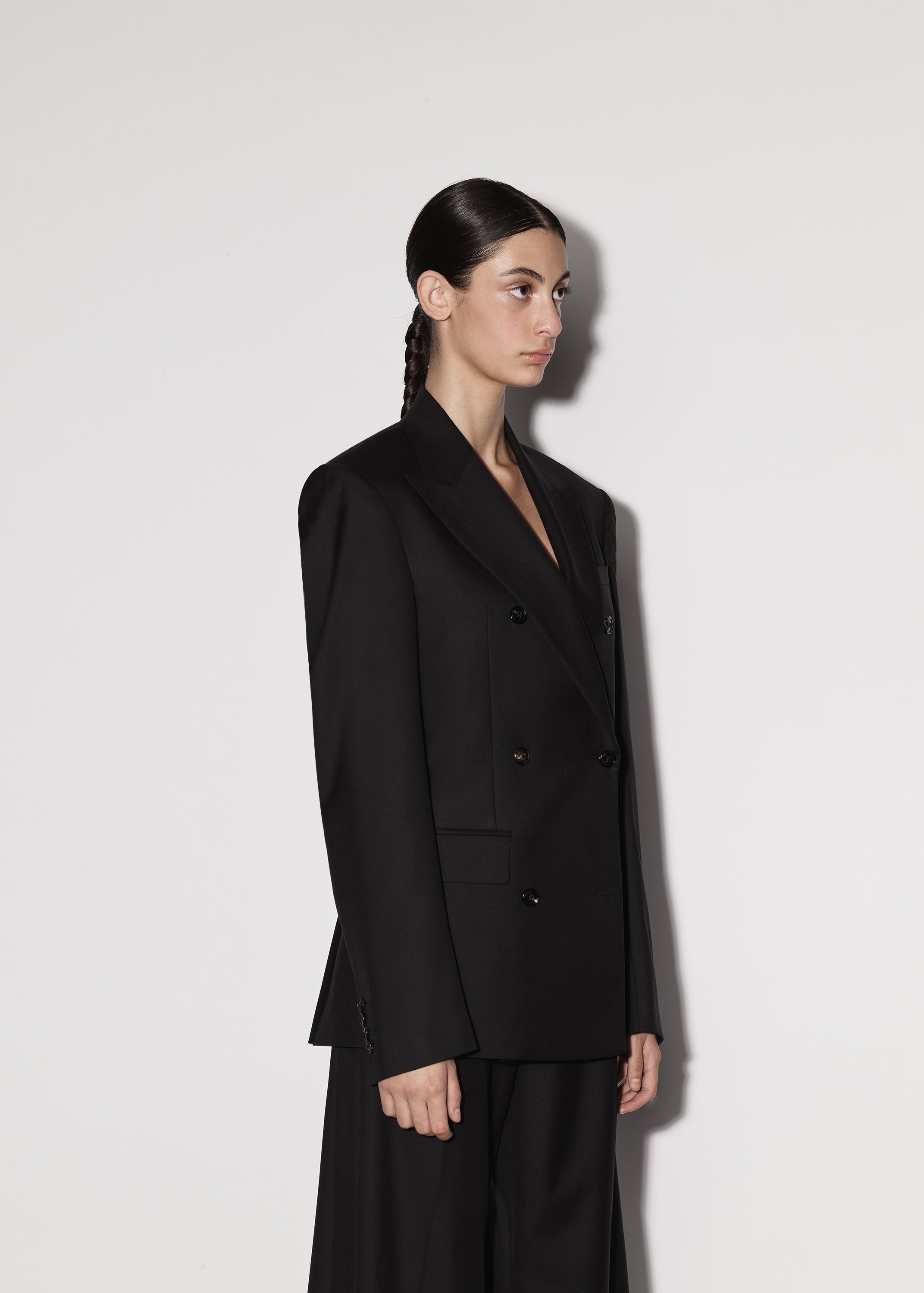 OVERSIZED DOUBLE BREASTED BLAZER - 4