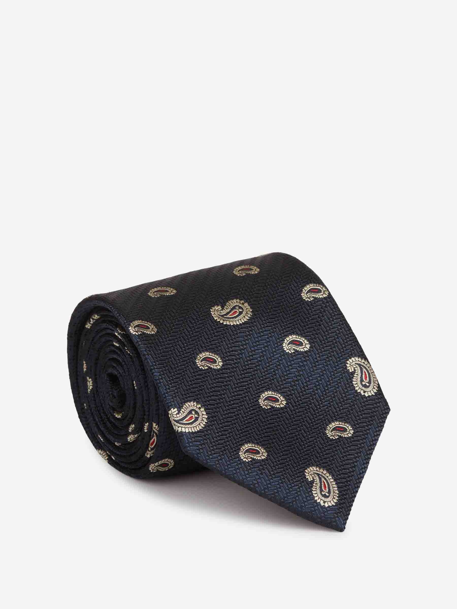 PAISLEY SILK TIE - 1