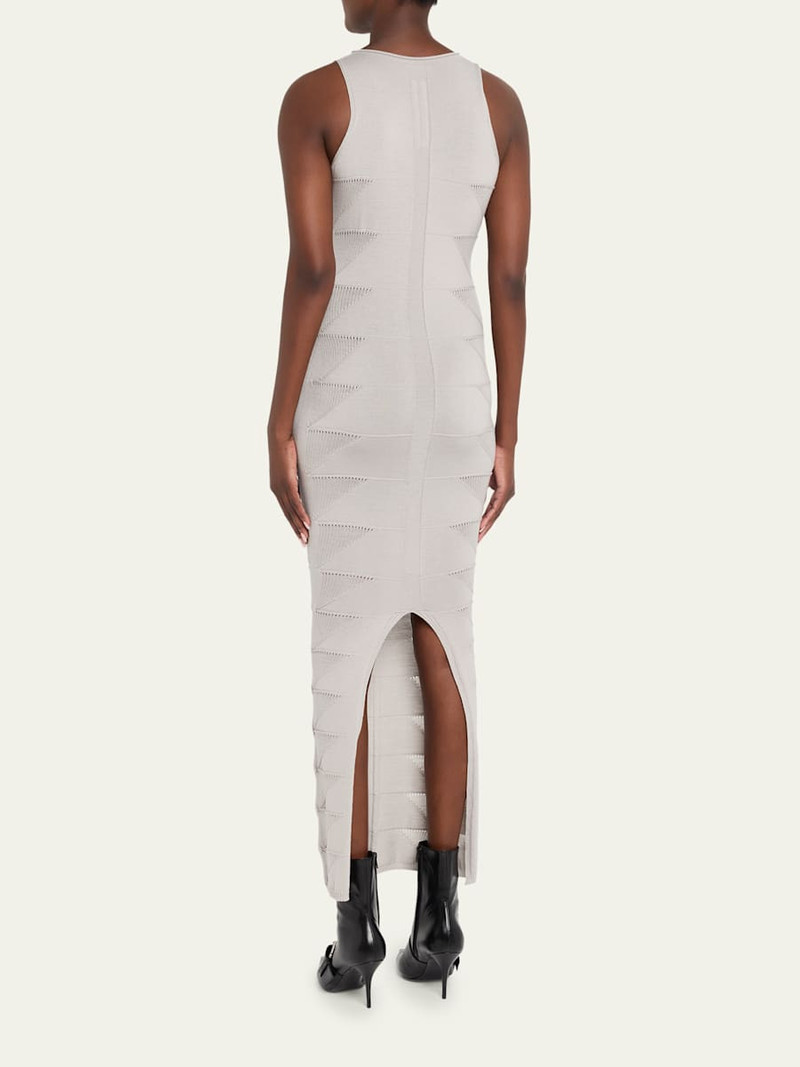 Geo Knit Sleeveless Maxi Dress 3
