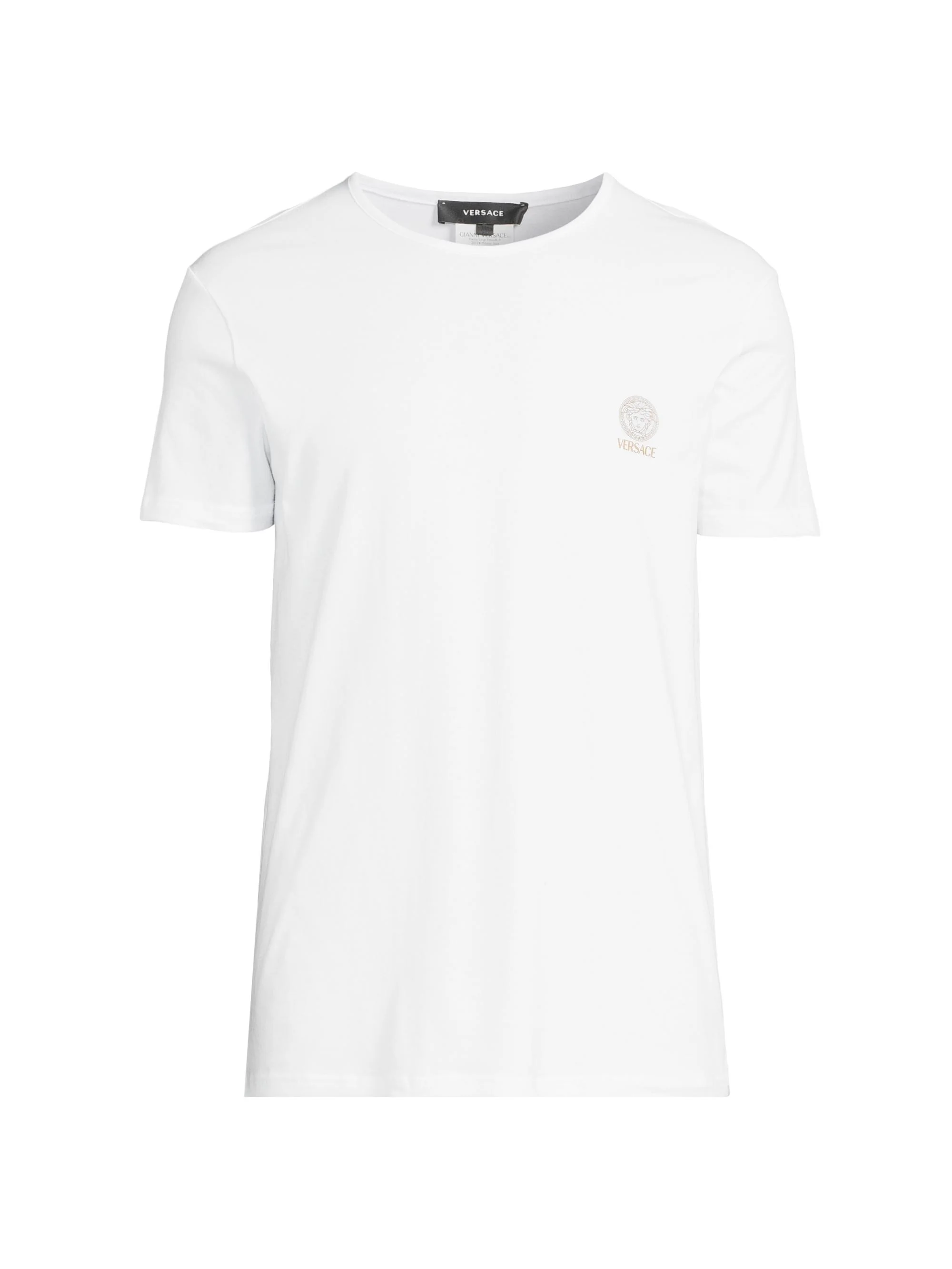 Men's 2-Pack Topeka Bi-Stretch Cotton T-Shirt - White Black - 1