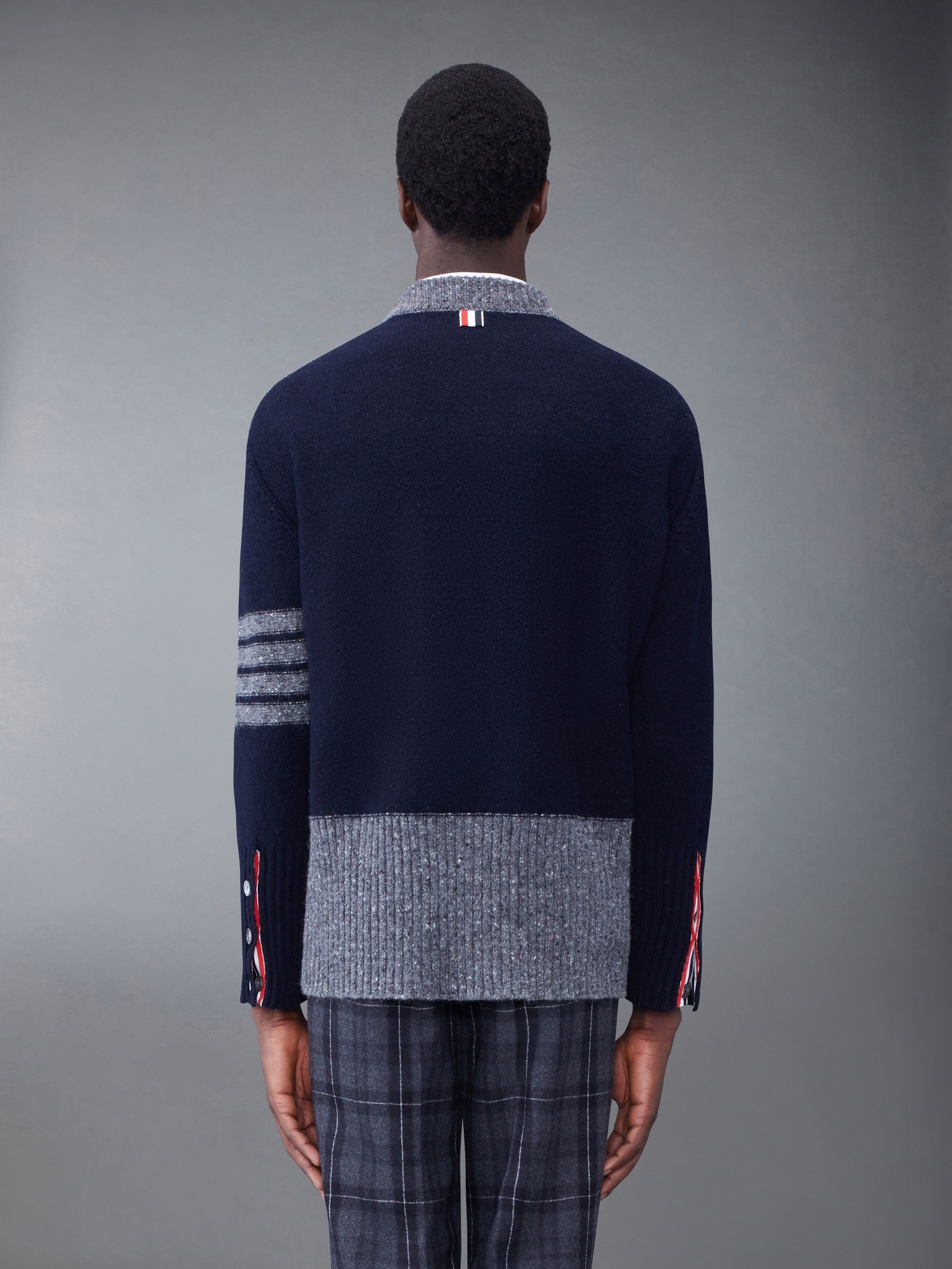 Donegal Jersey 4-Bar Oversized Crew Neck Pullover - 2
