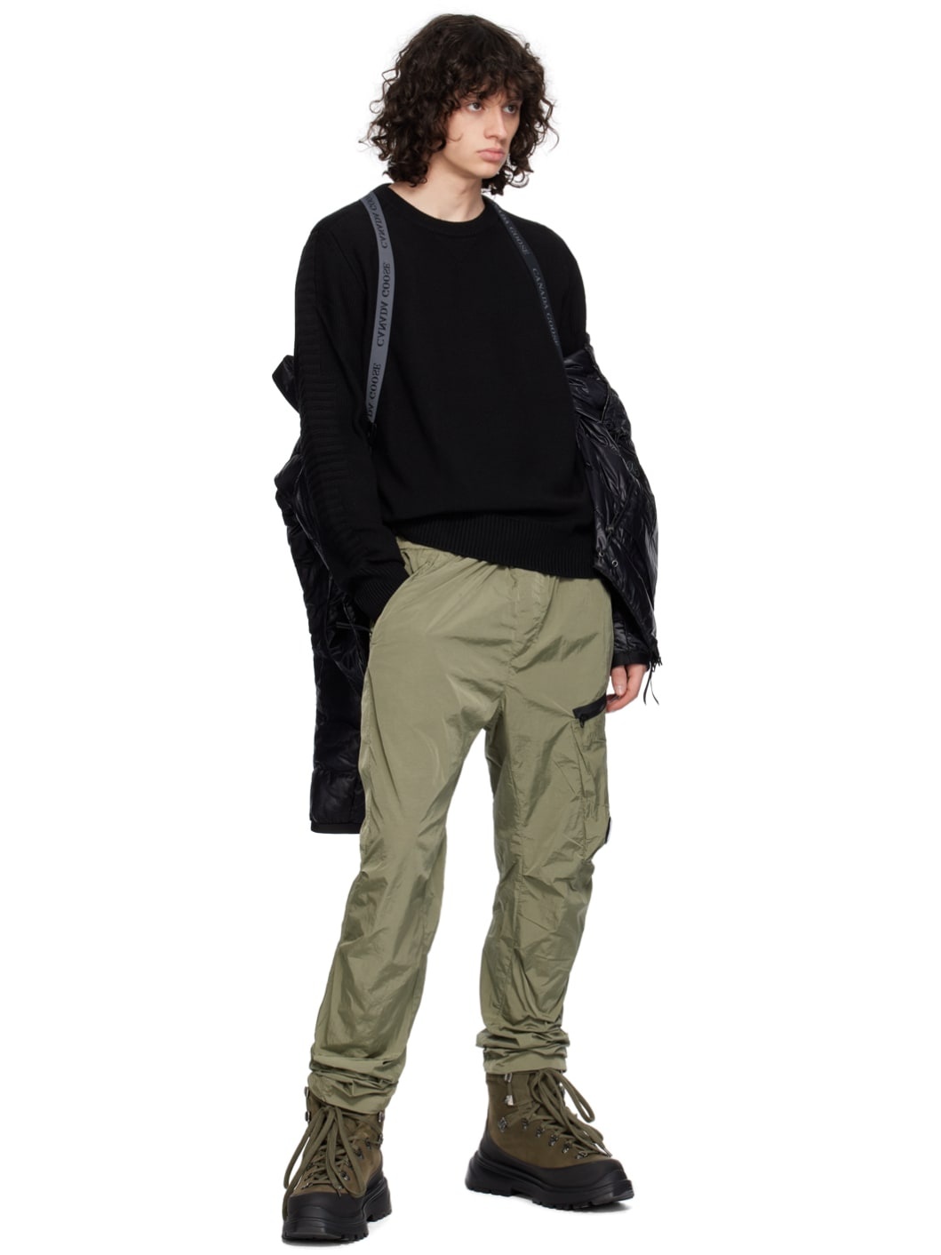Black 'Black Label' Crofton Down Jacket - 5