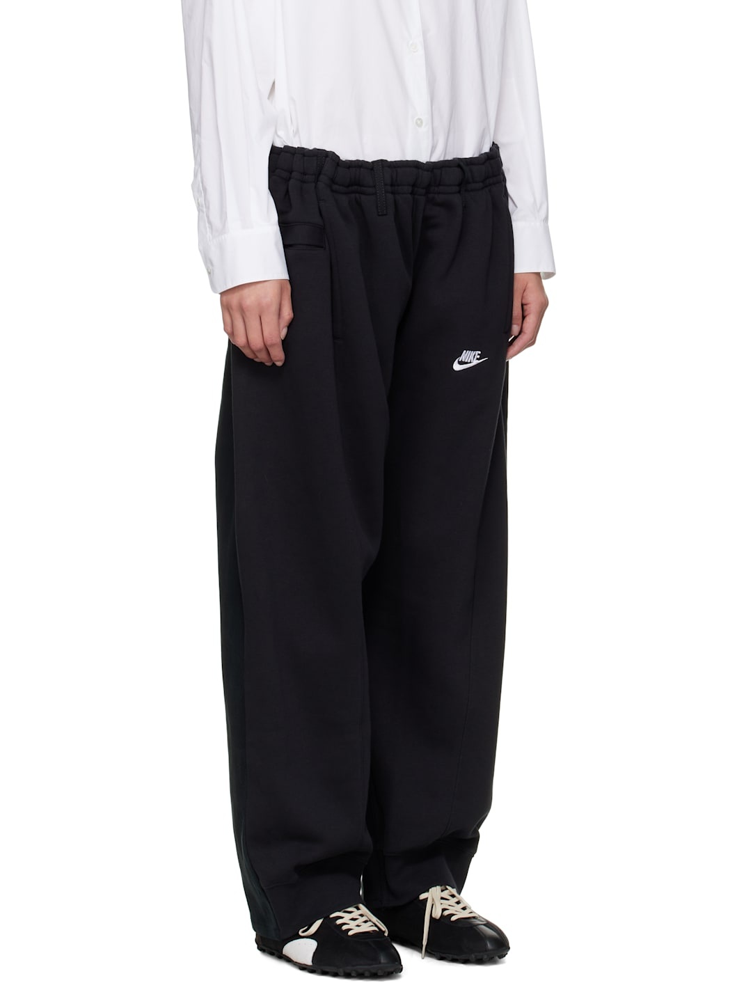 Black Overjogging Jeans - 2