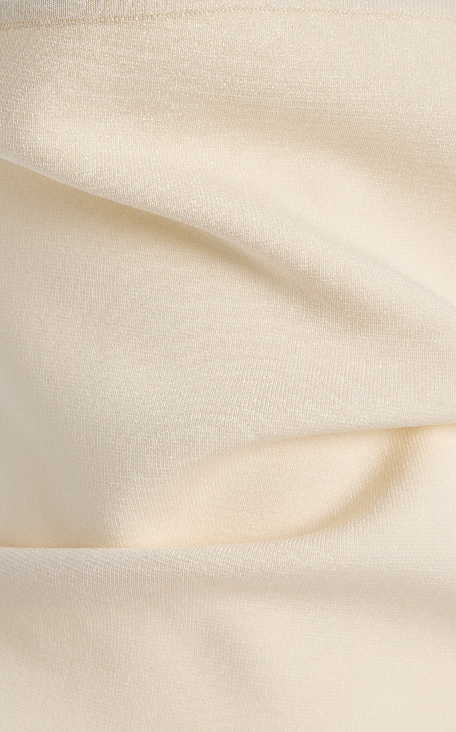 Exclusive Strapless Knit Top ivory - 5