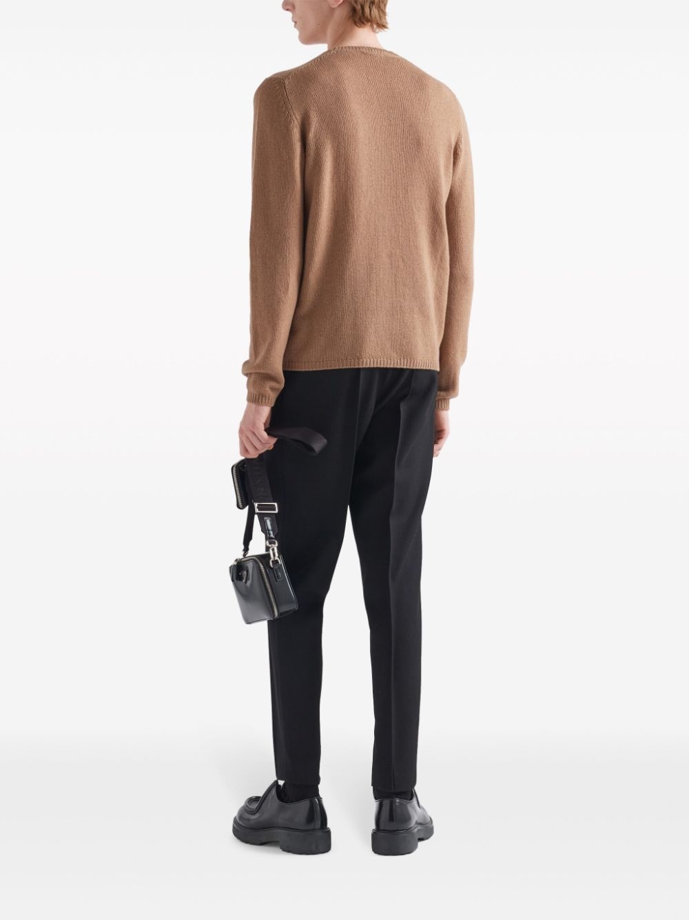 long-sleeve cashmere jumper - 3
