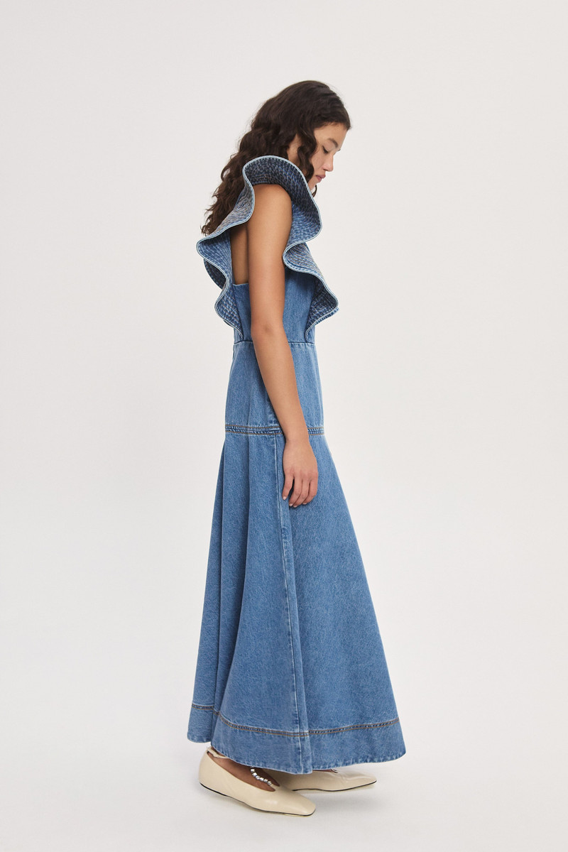 Stephi Denim Midi Dress 3