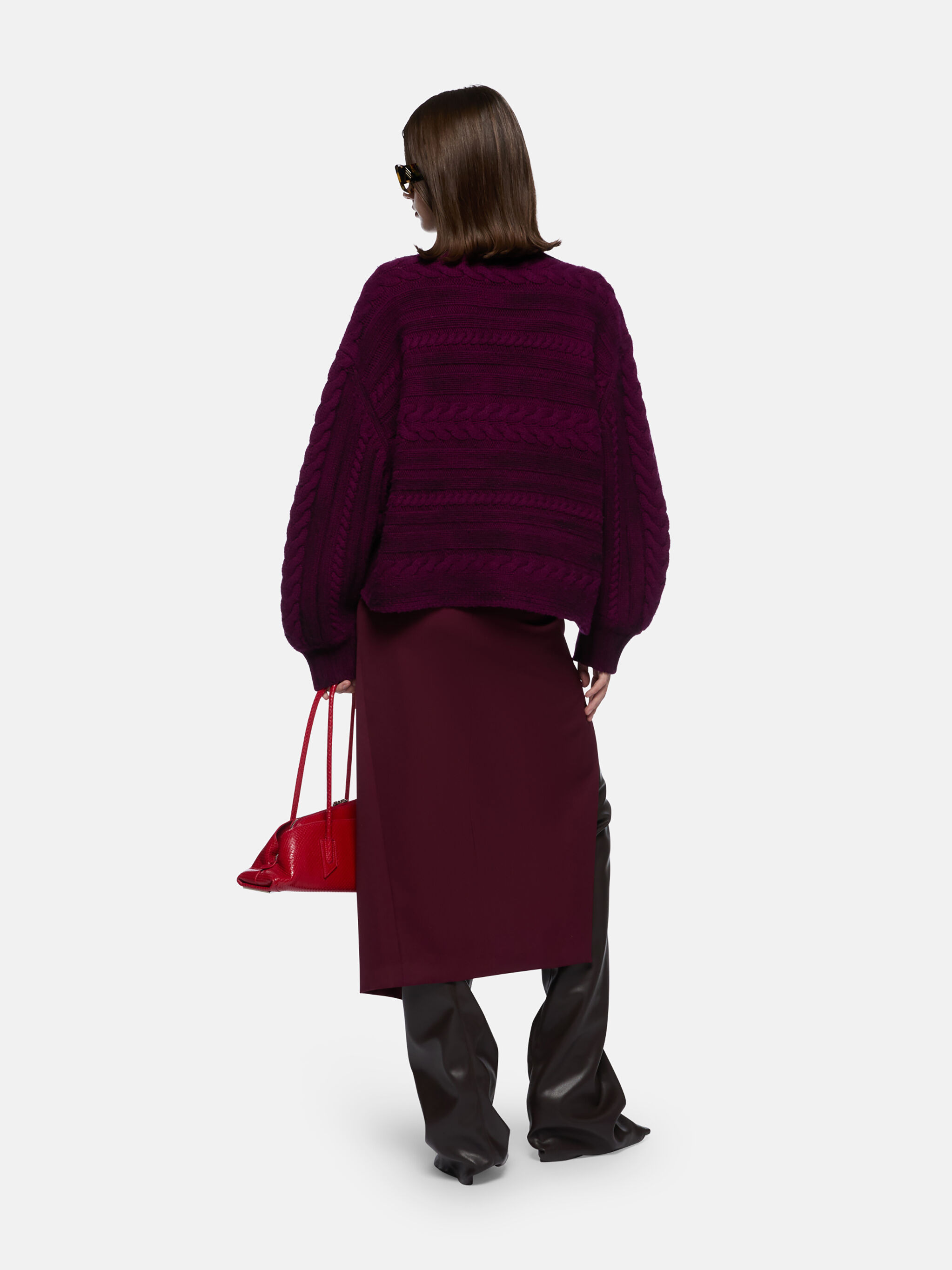 BURGUNDY SWEATER - 3
