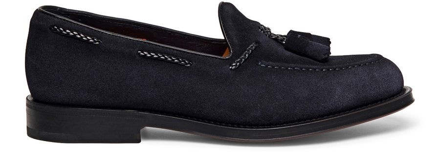 Suede Tassel loafers - 1