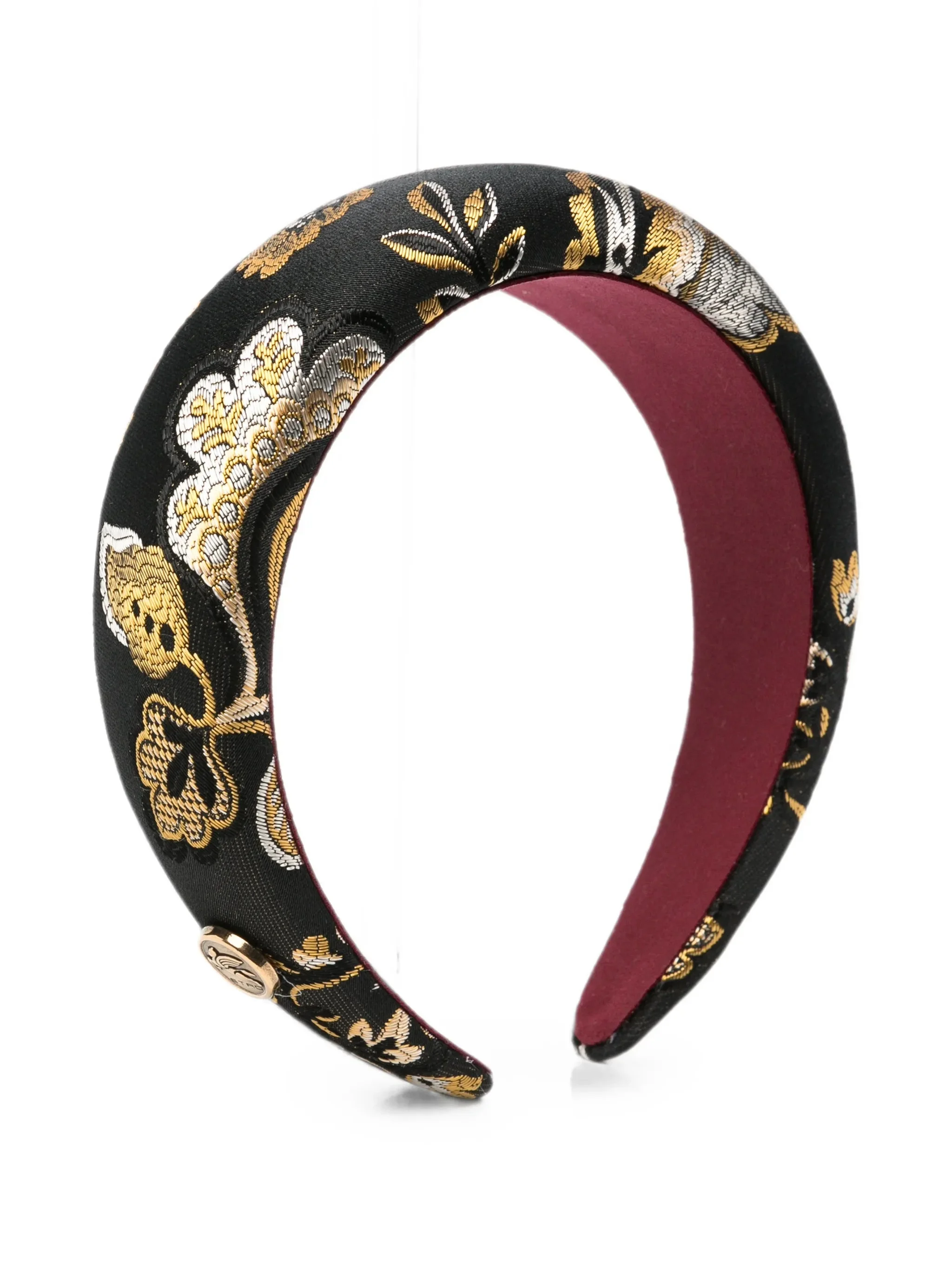 Etro Floral-jacquard Padded Headband - 1