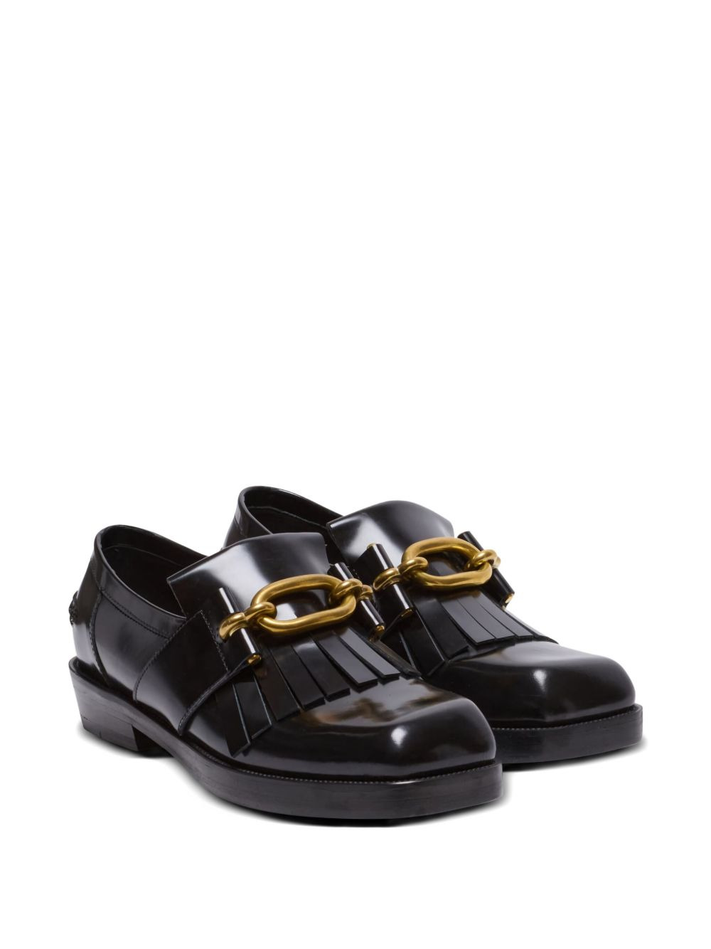 Sync Glazed leather loafers - 2