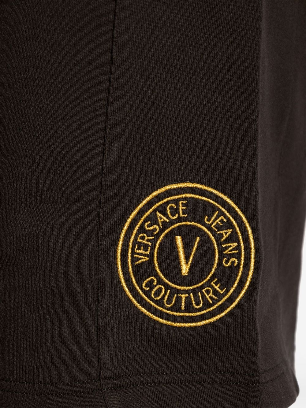 logo-embroidered shorts - 5