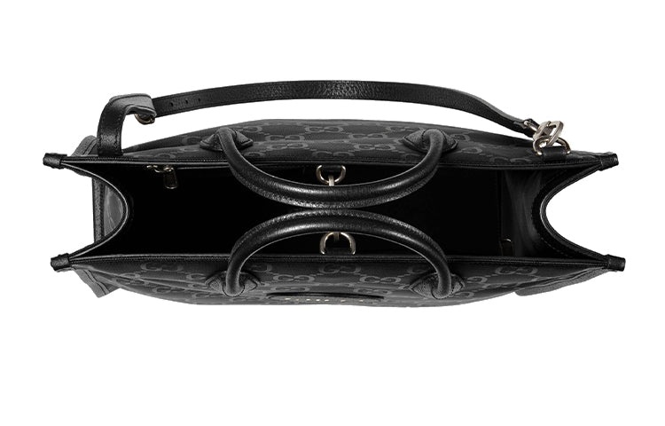 Gucci Off The Grid OTG Environmental Friendly Series Logo Leather Logo Nylon Large Capacity handbag  - 5