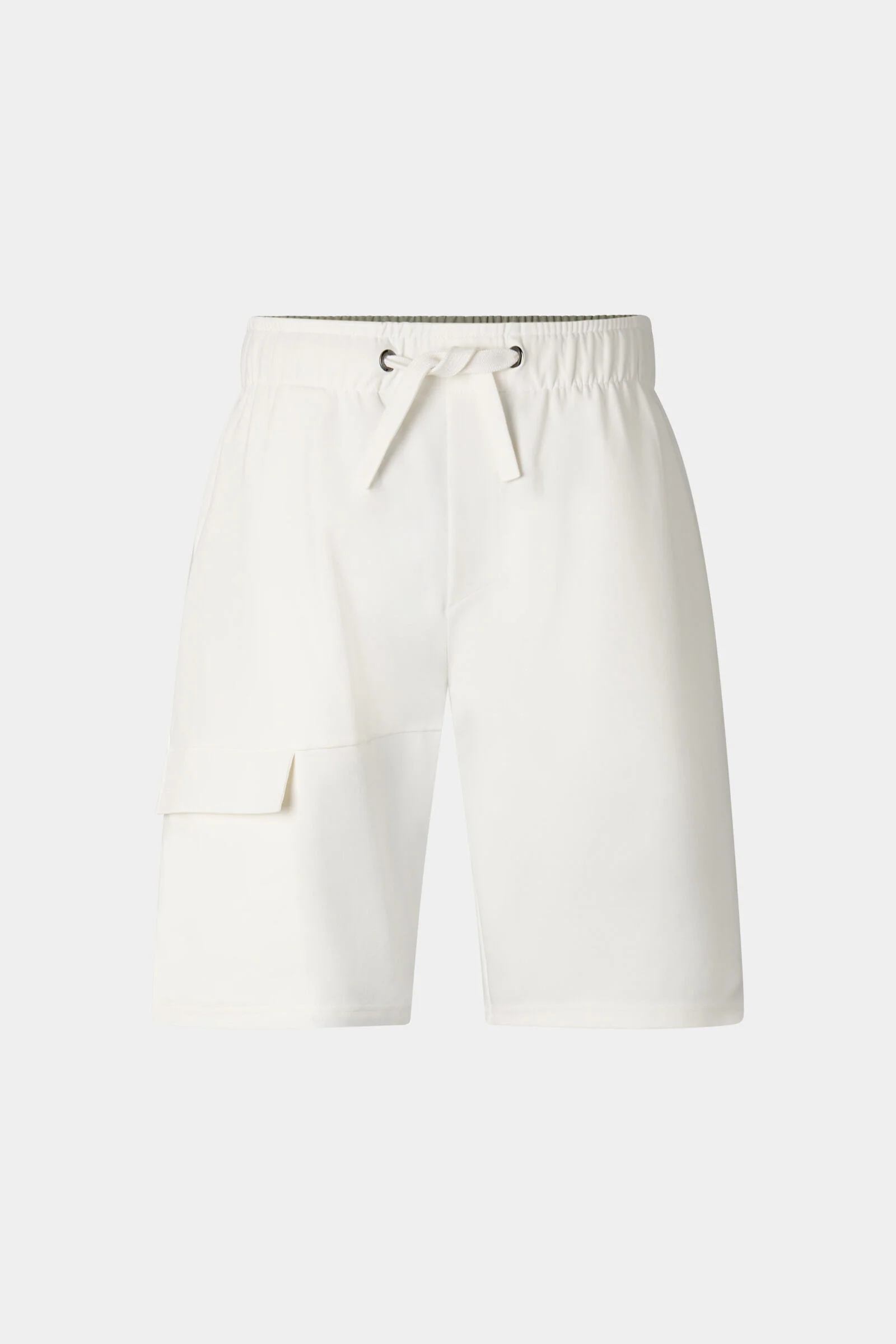 Denny cargo sweatshorts in Off-white/eucalyptus - 1