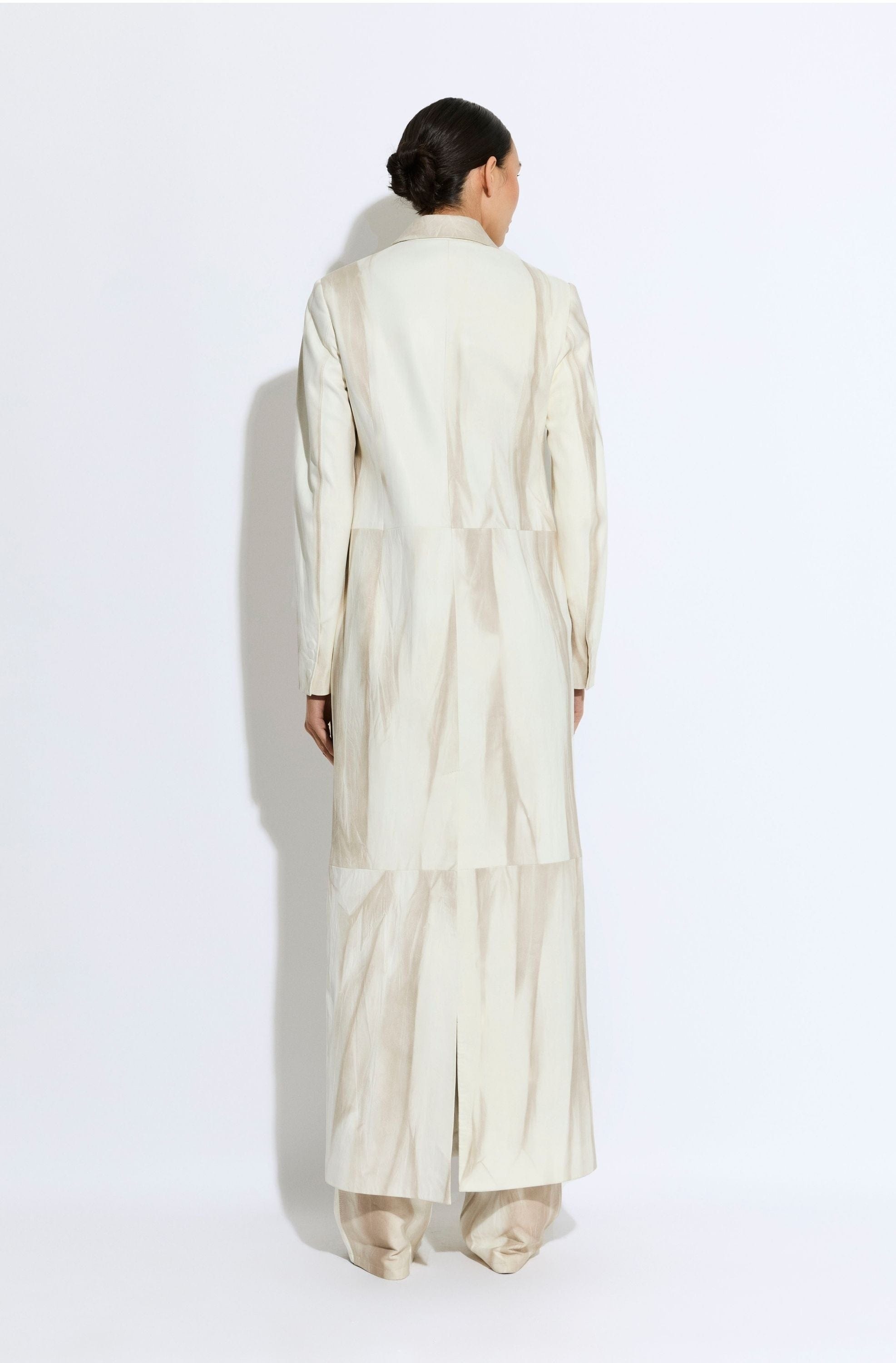 Marbled Nappa Coat - 4