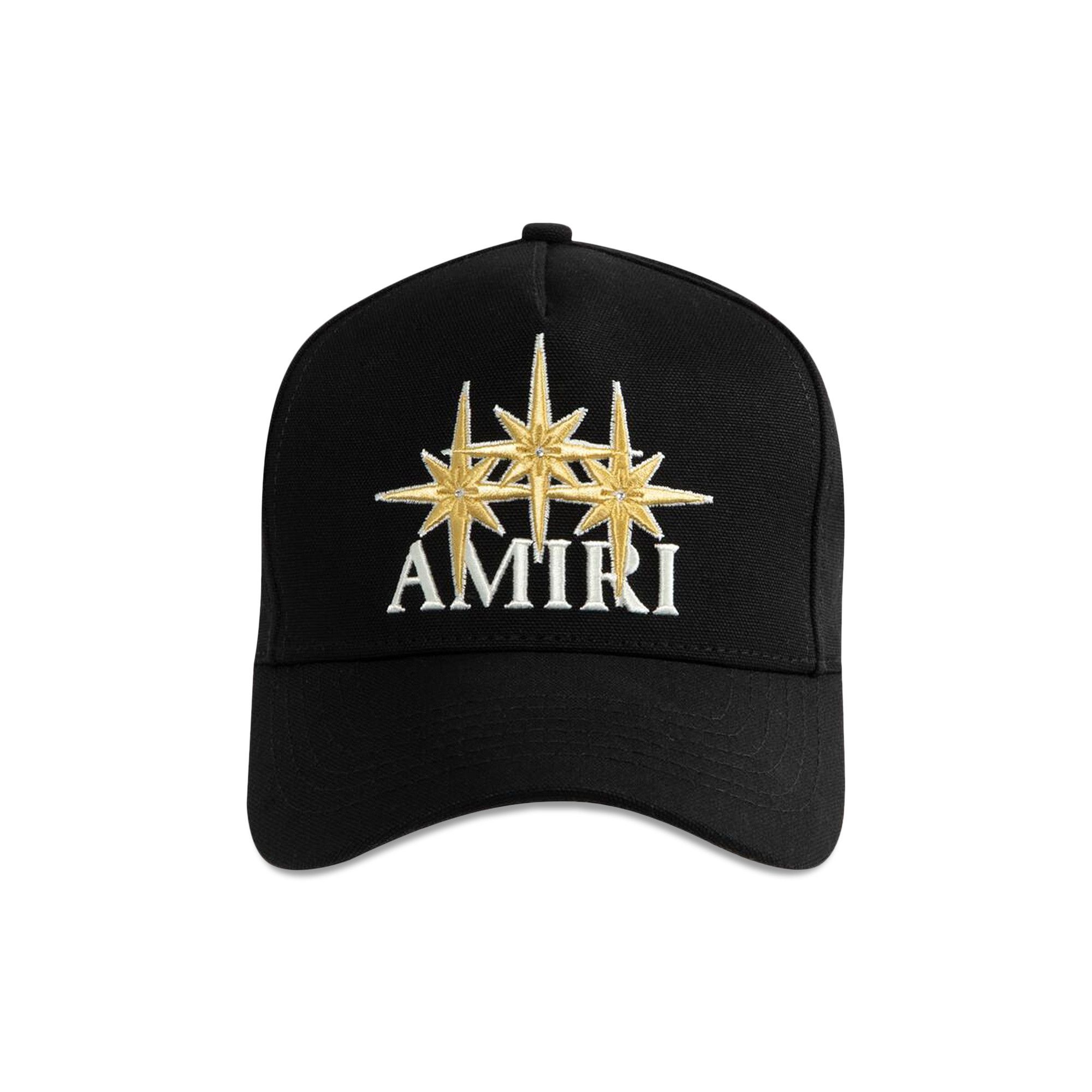 Amiri Starburst Canvas Hat 'Black' - 1
