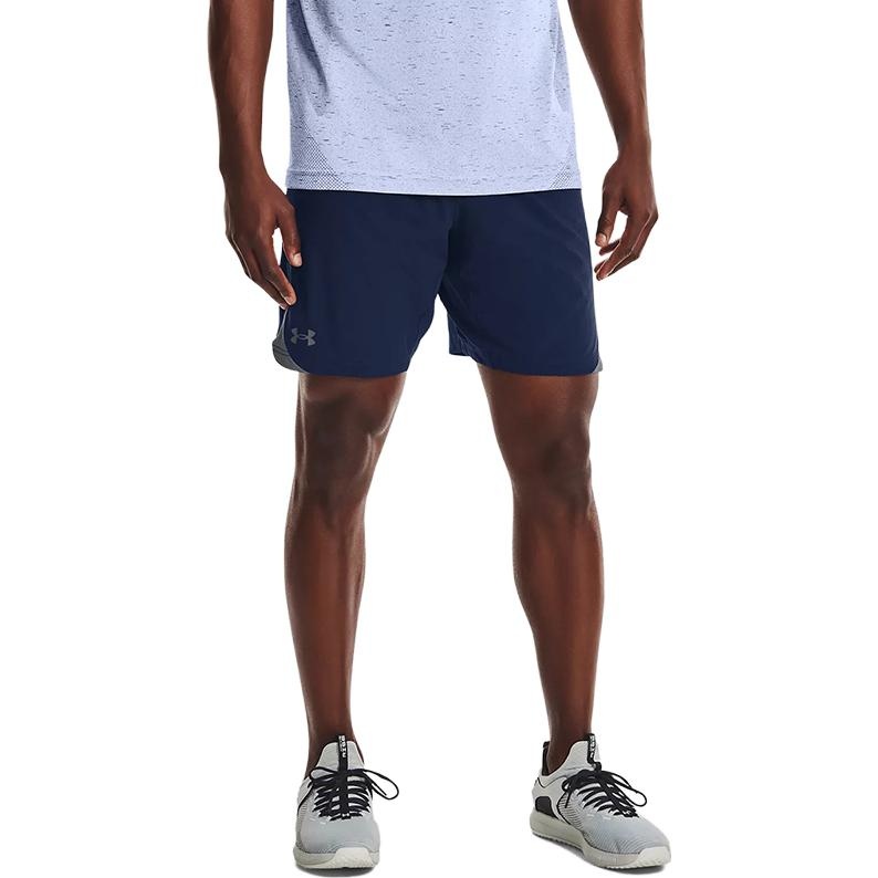 Under Armour Elevated Woven Sports Shorts 'Navy' 1362289-408 - 4