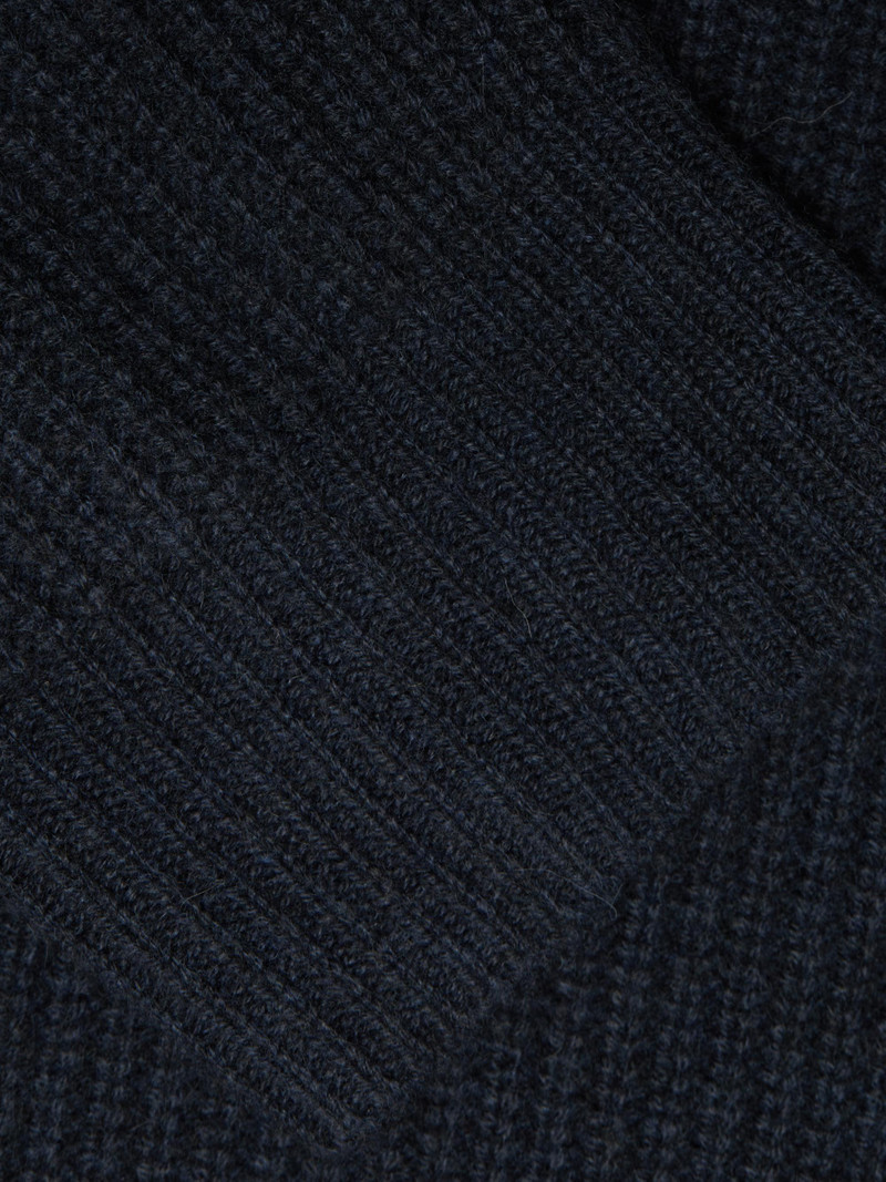 Women's Cashmere Cocoon Cardigan - Heather Navy 7