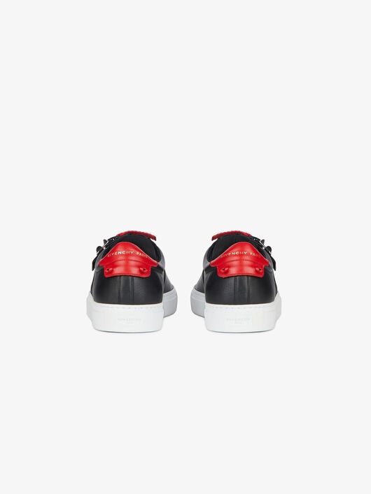 GIVENCHY SNEAKERS IN LEATHER WITH STRAP - 4