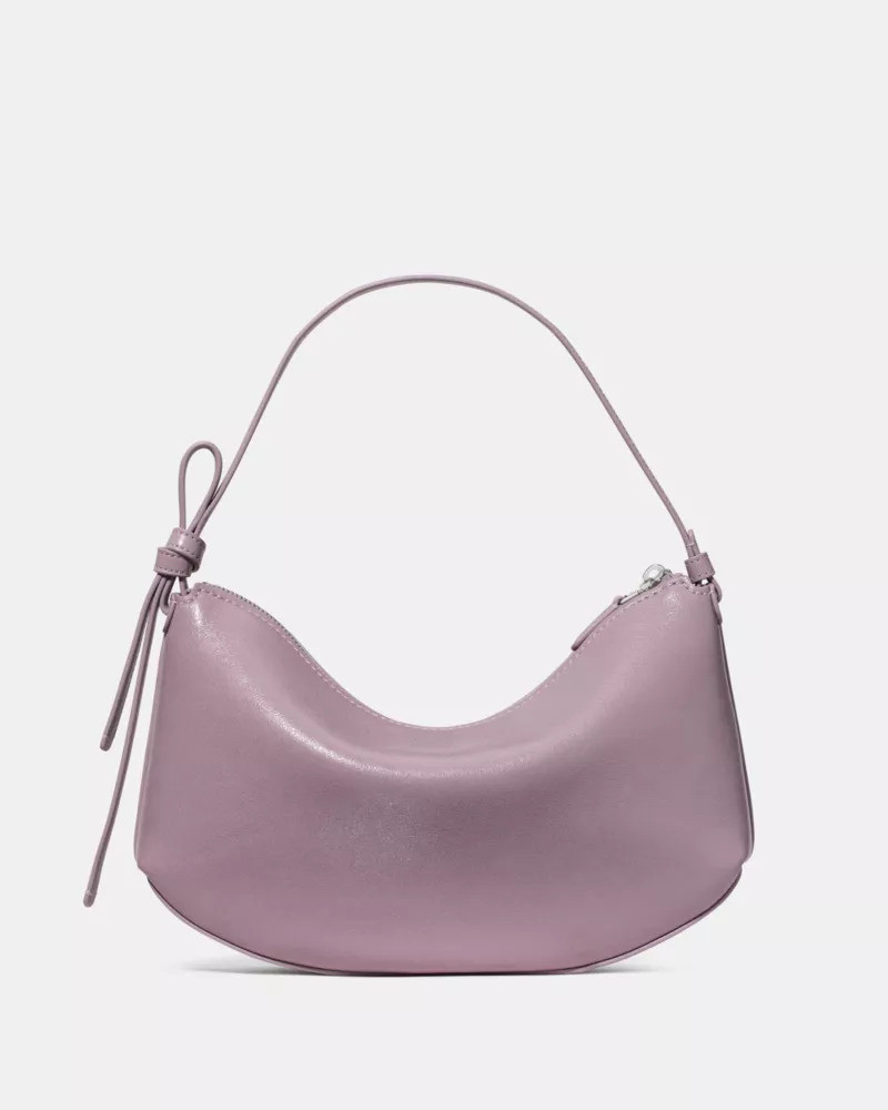 Loop Glazed Leather Shoulder Bag 5