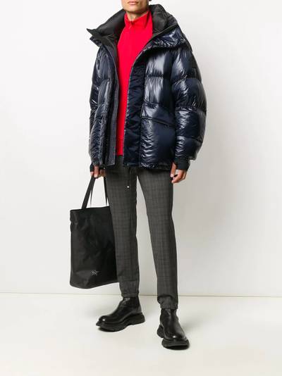 Moncler Grenoble oversized puffer coat outlook