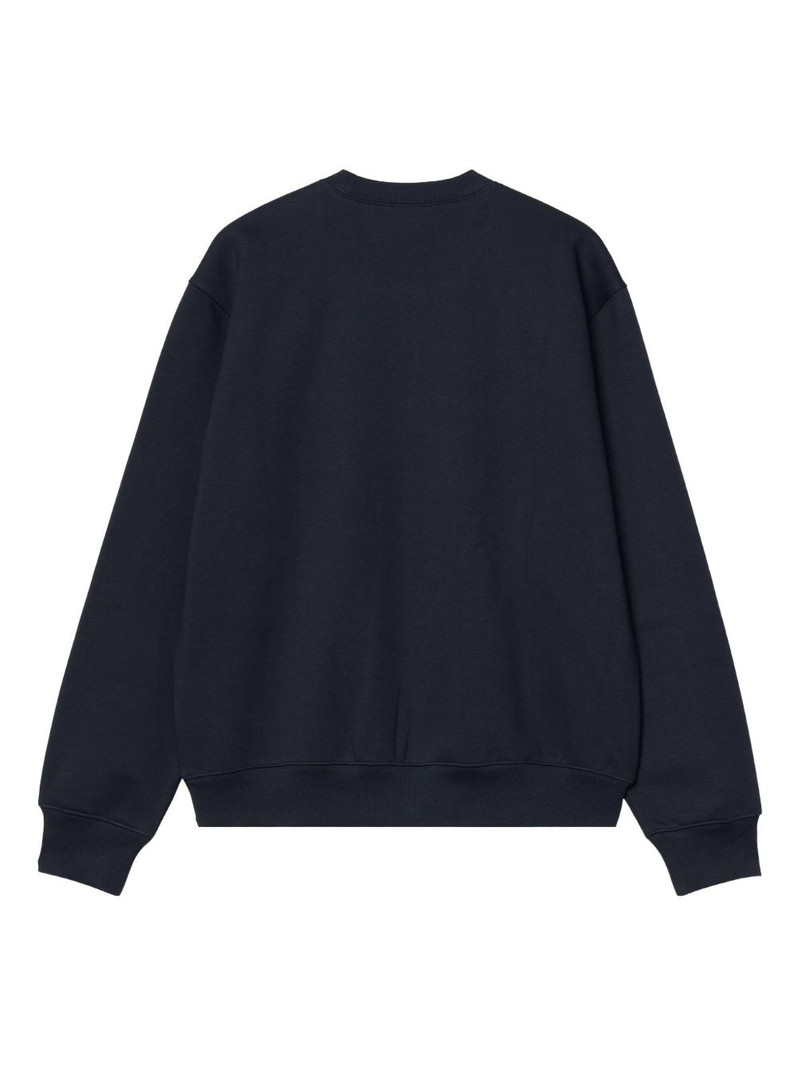 Carhartt embroidered sweatshirt outlook