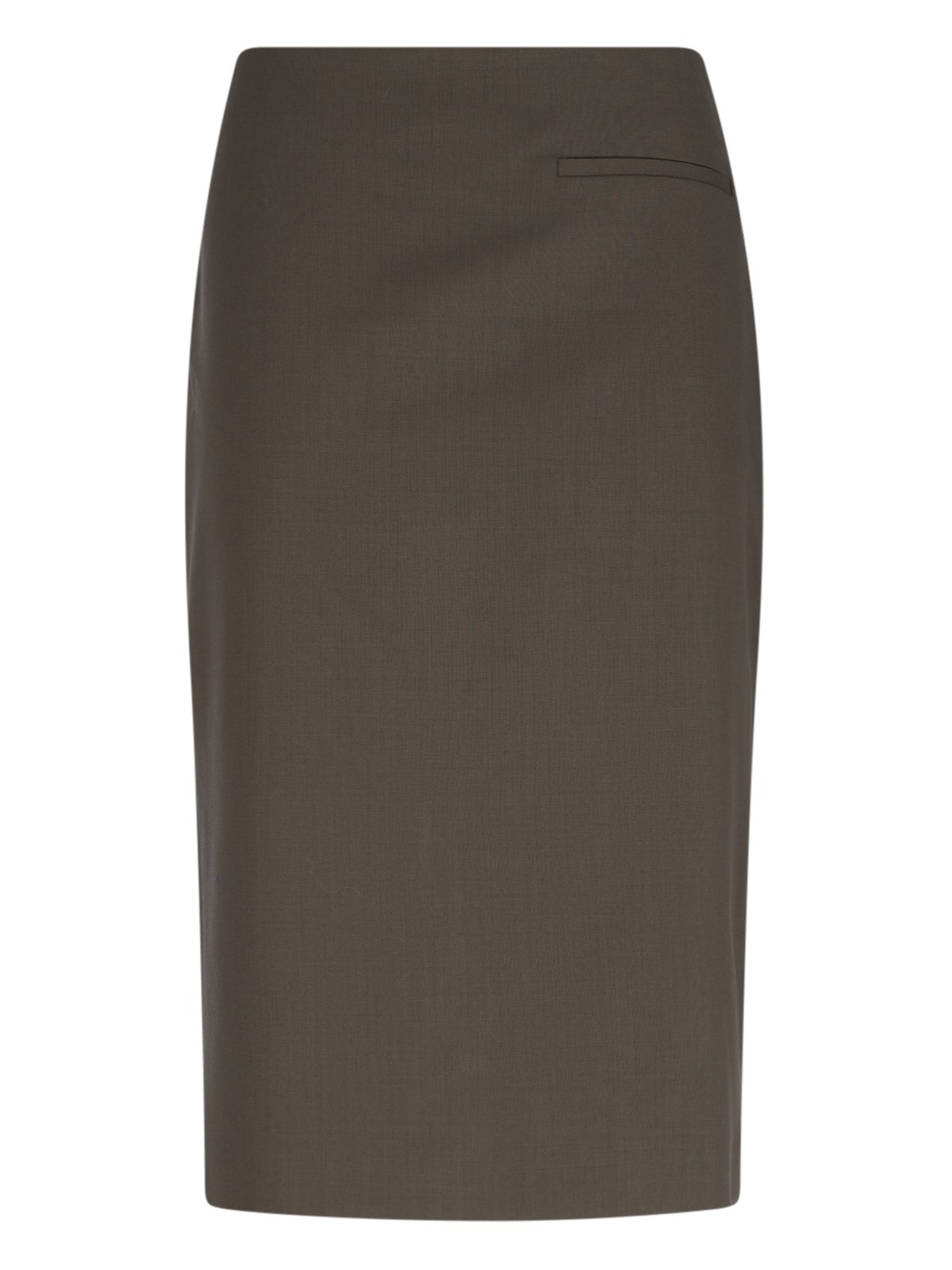 SHEATH MIDI SKIRT - 1