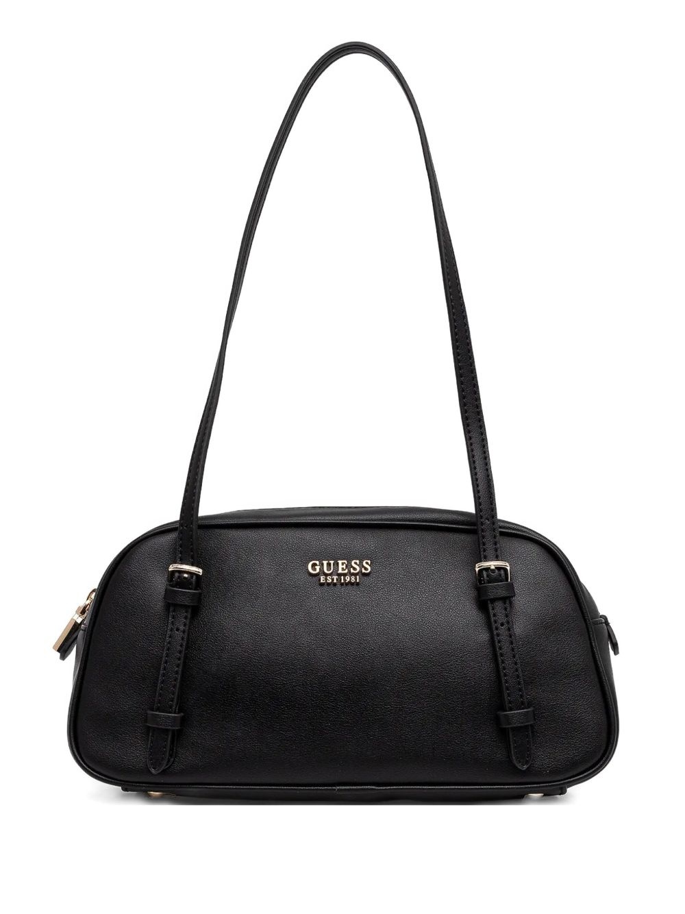 logo-lettering shoulder bag - 1