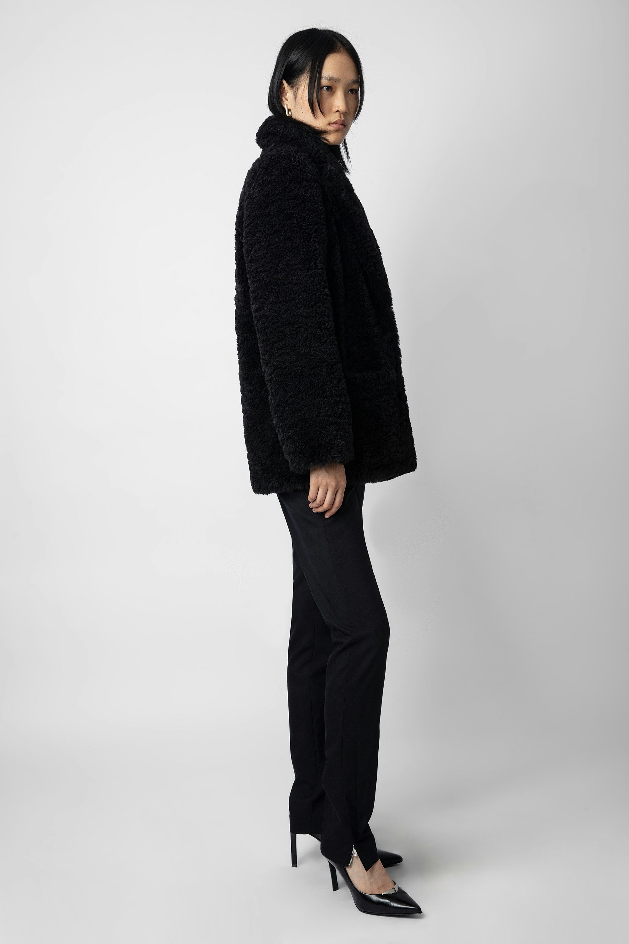 Fleur Soft Curly Coat - 4
