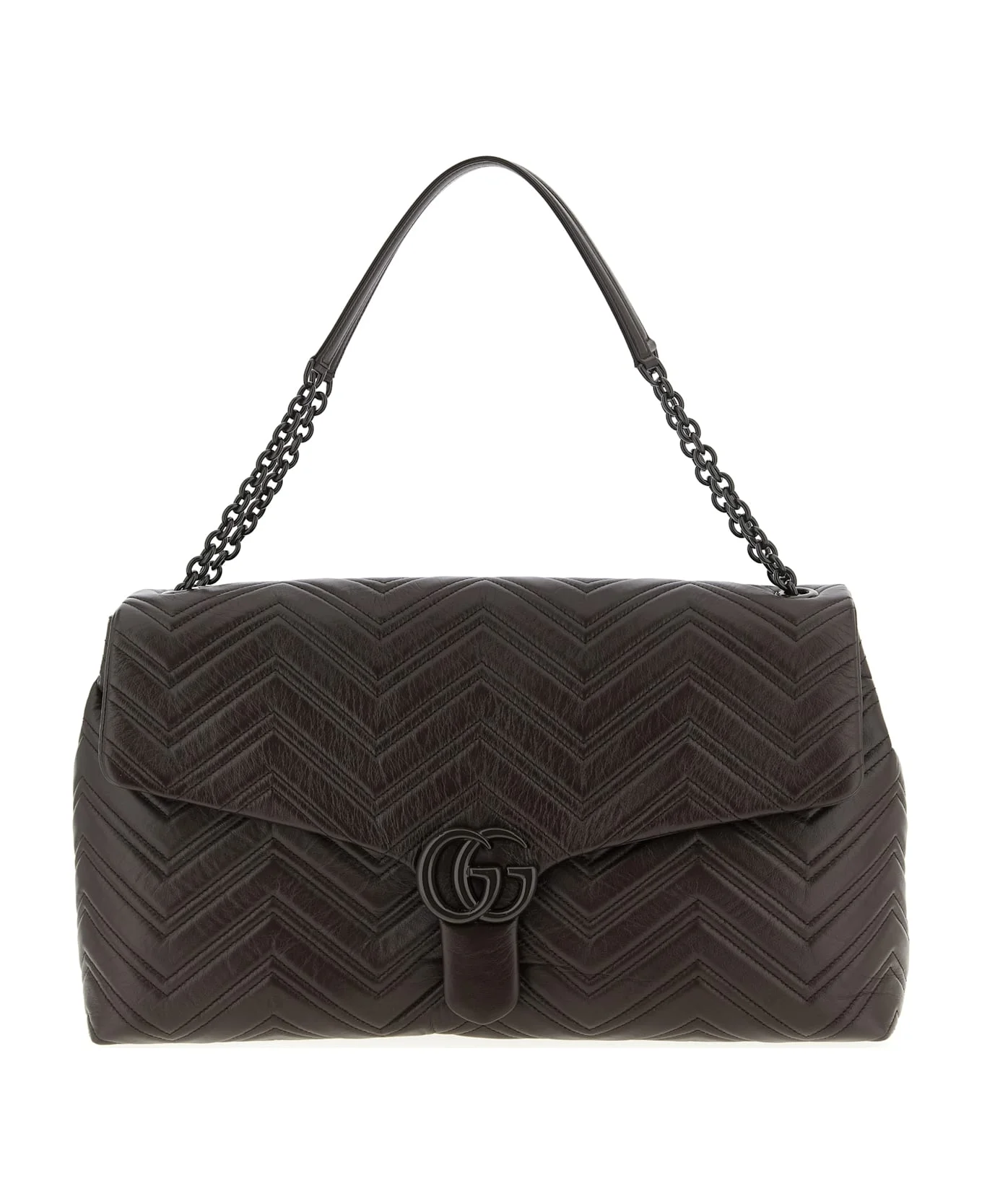 'gg Marmont' Large Shoulder Bag - 1
