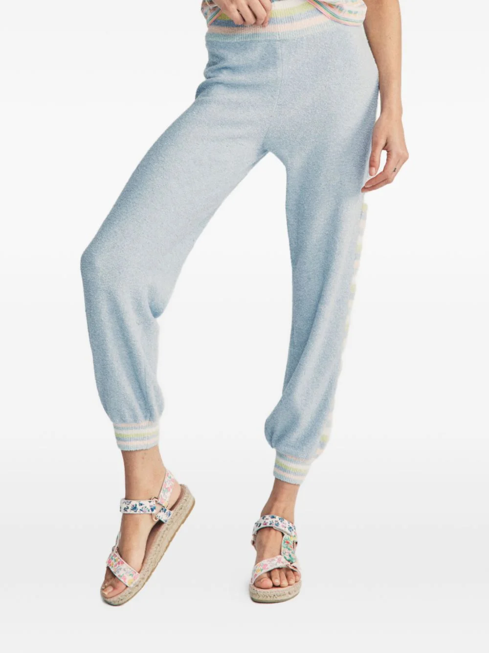 striped-trim track pants - 1