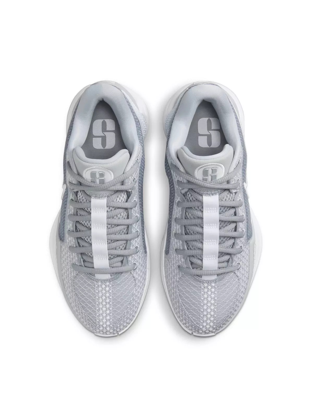Sabrina 1 (TEAM) "Wolf Grey/White" Women's Basketball Shoe - 4